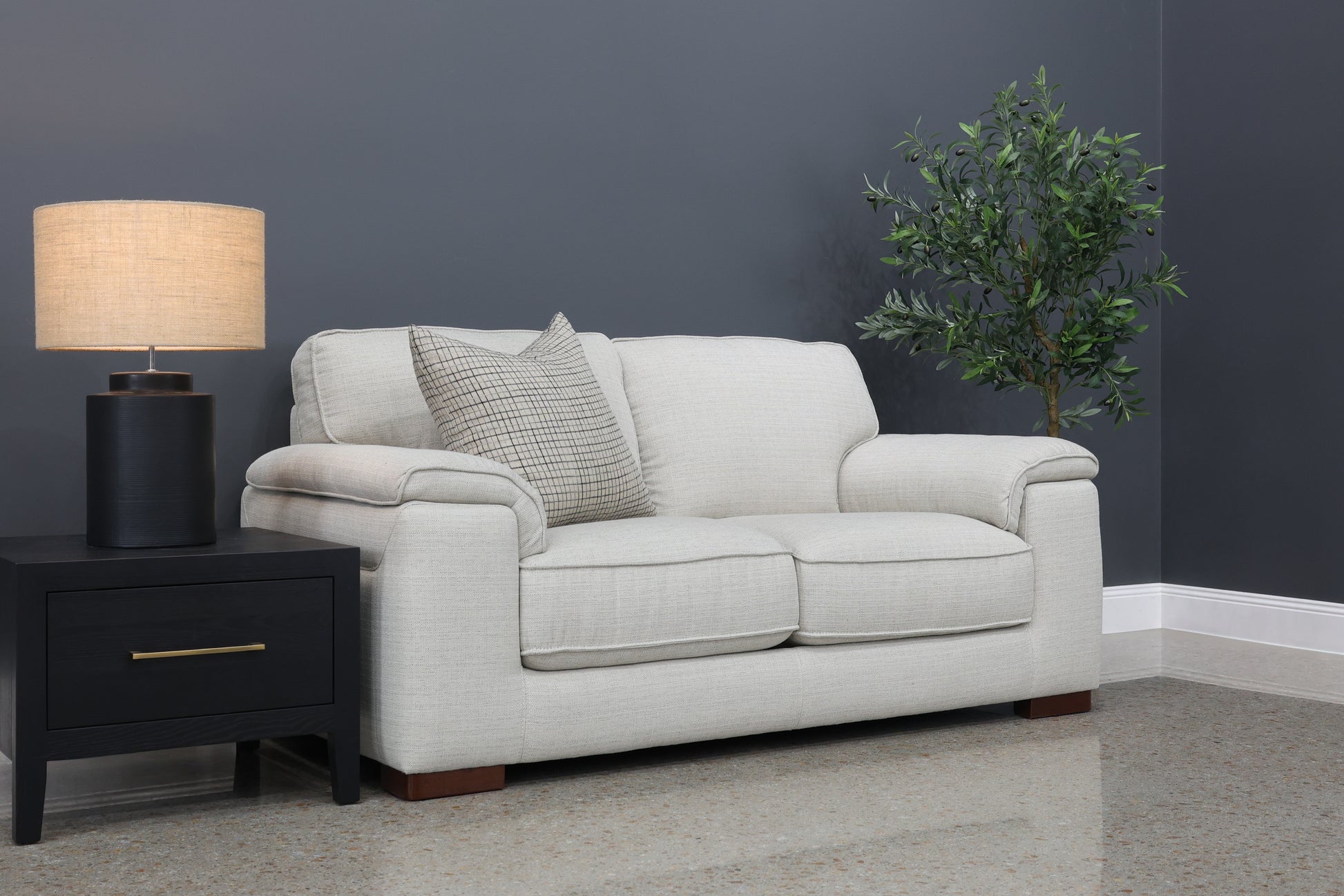 Rostrevor 2 Seater Loveseat - Natural