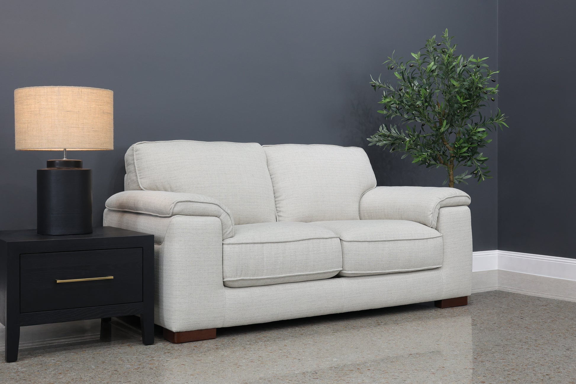 Rostrevor 2 Seater Loveseat - Natural
