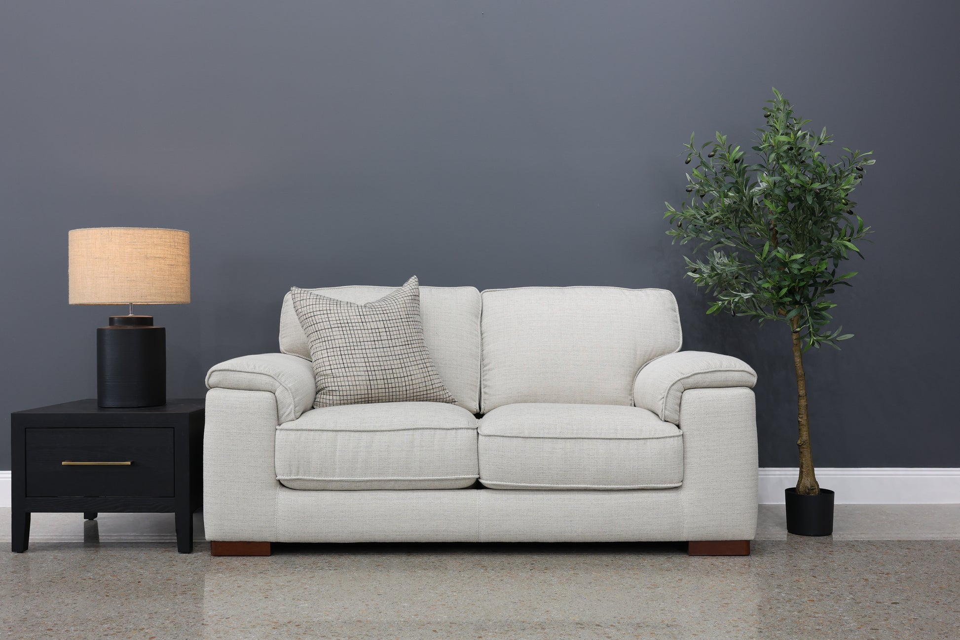 Rostrevor 2 Seater Loveseat - Natural