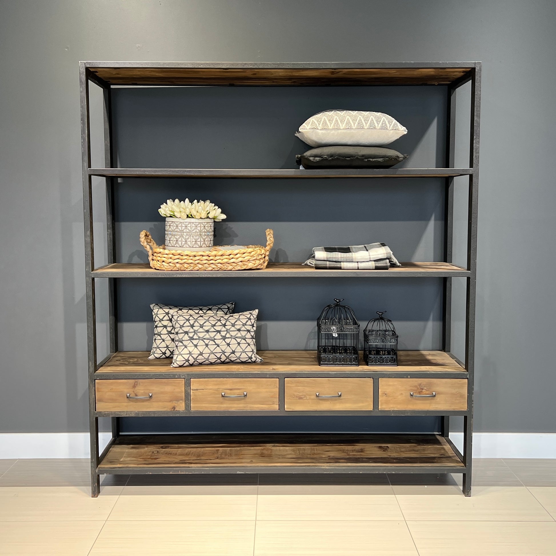 Hagrid Bookcase Large w/ 4 Drawers