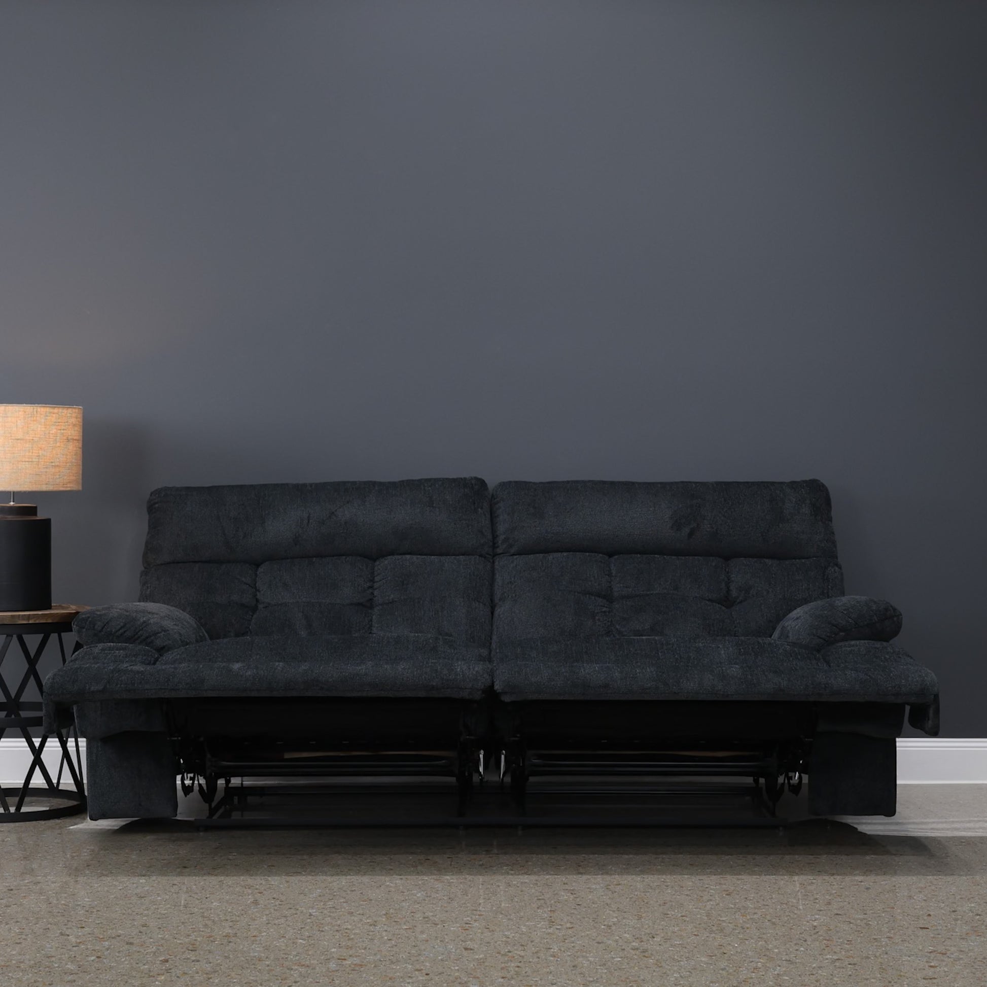 Narrabri Reclining Loveseat - Caviar