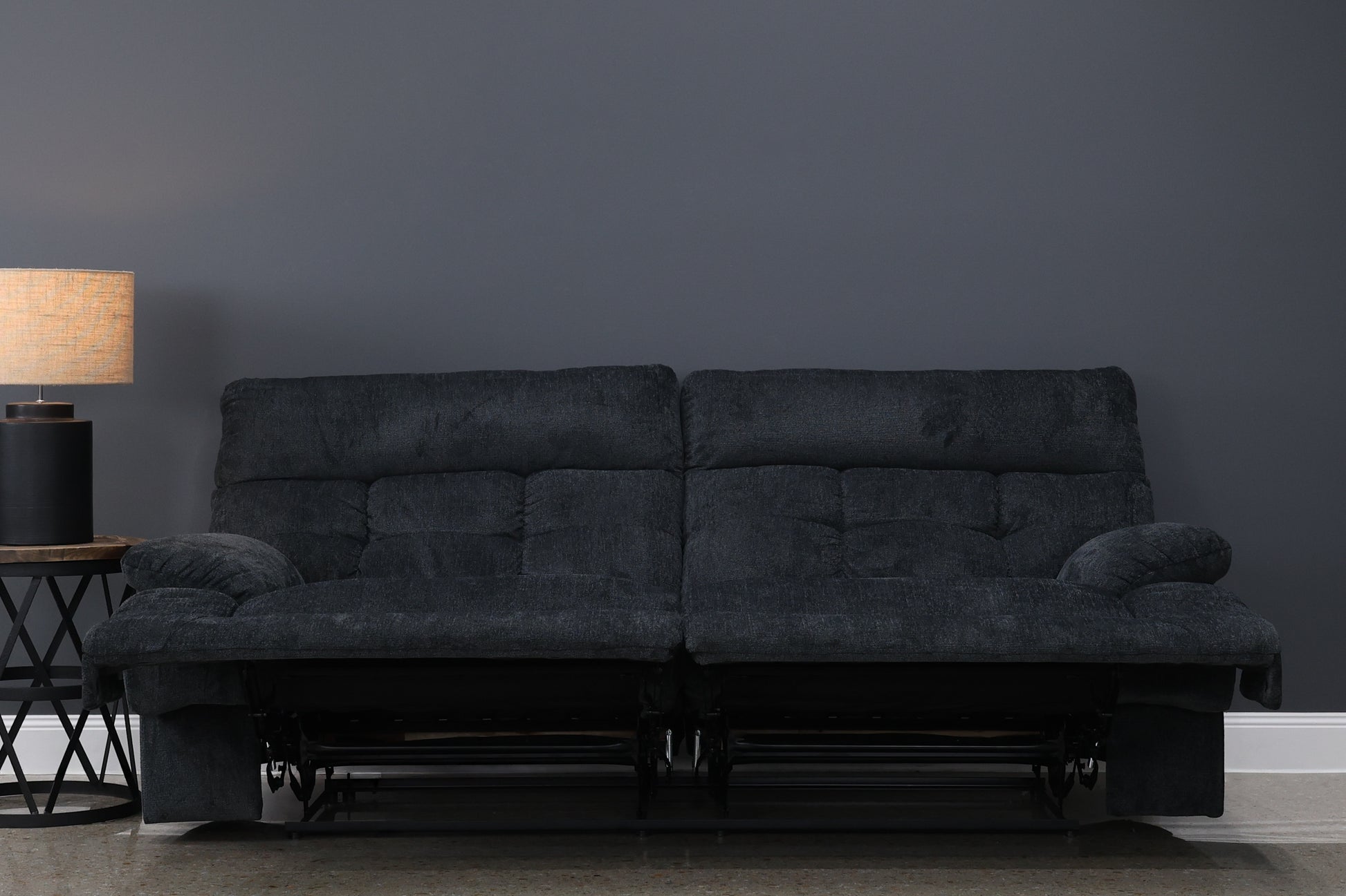 Narrabri Reclining Loveseat - Caviar
