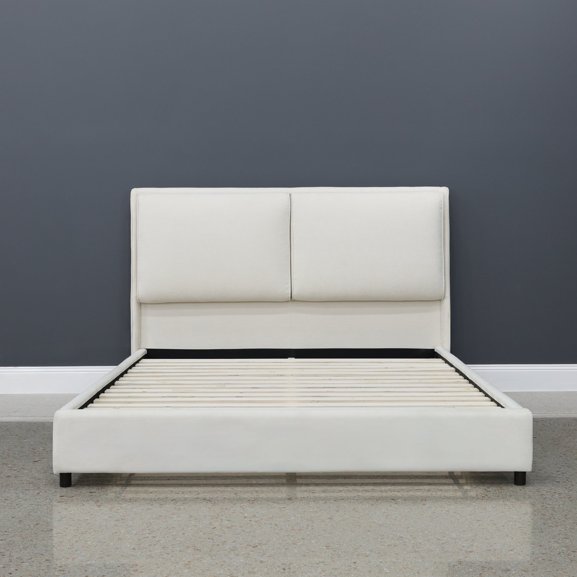 Mosman Bed - Beige