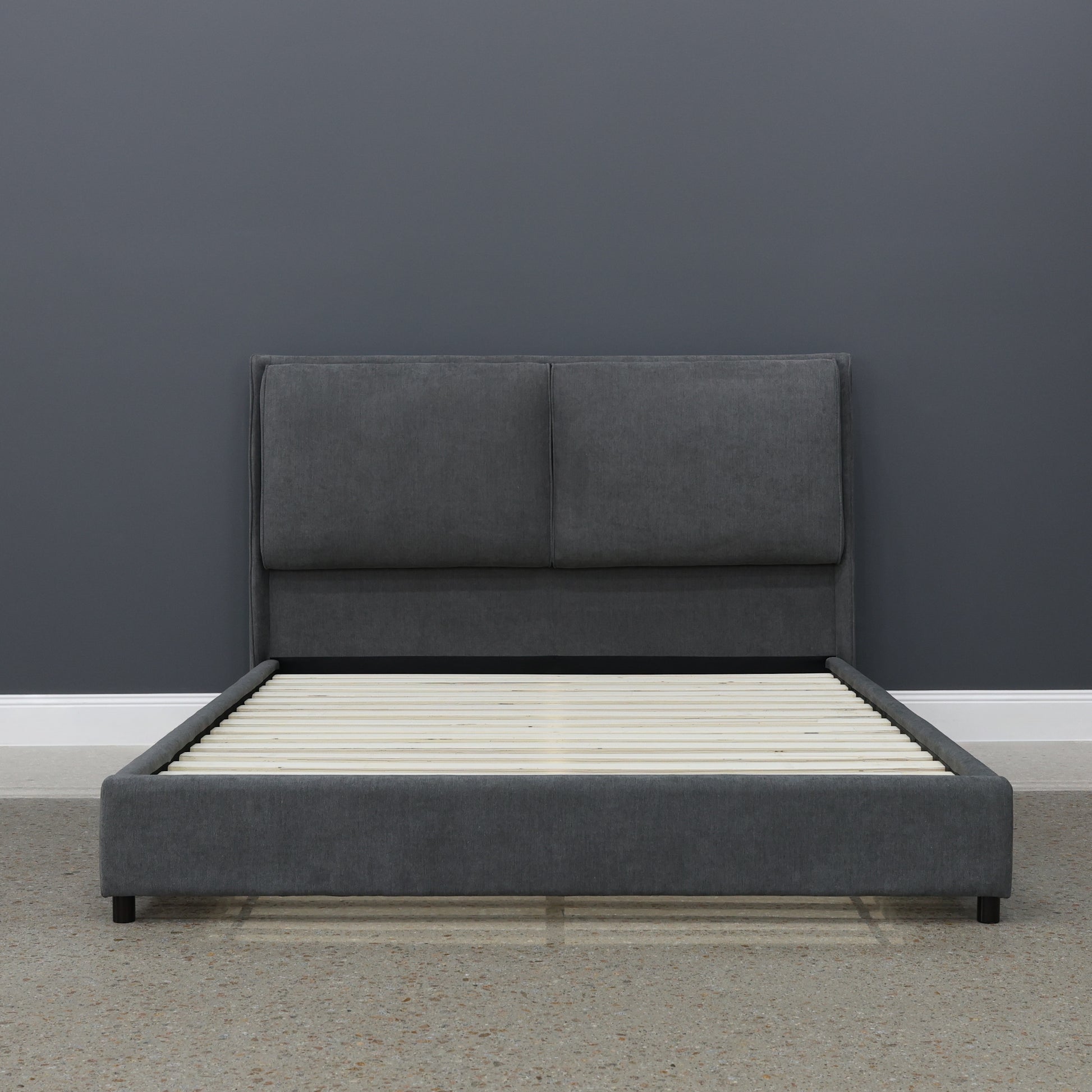 Mosman Bed - Charcoal