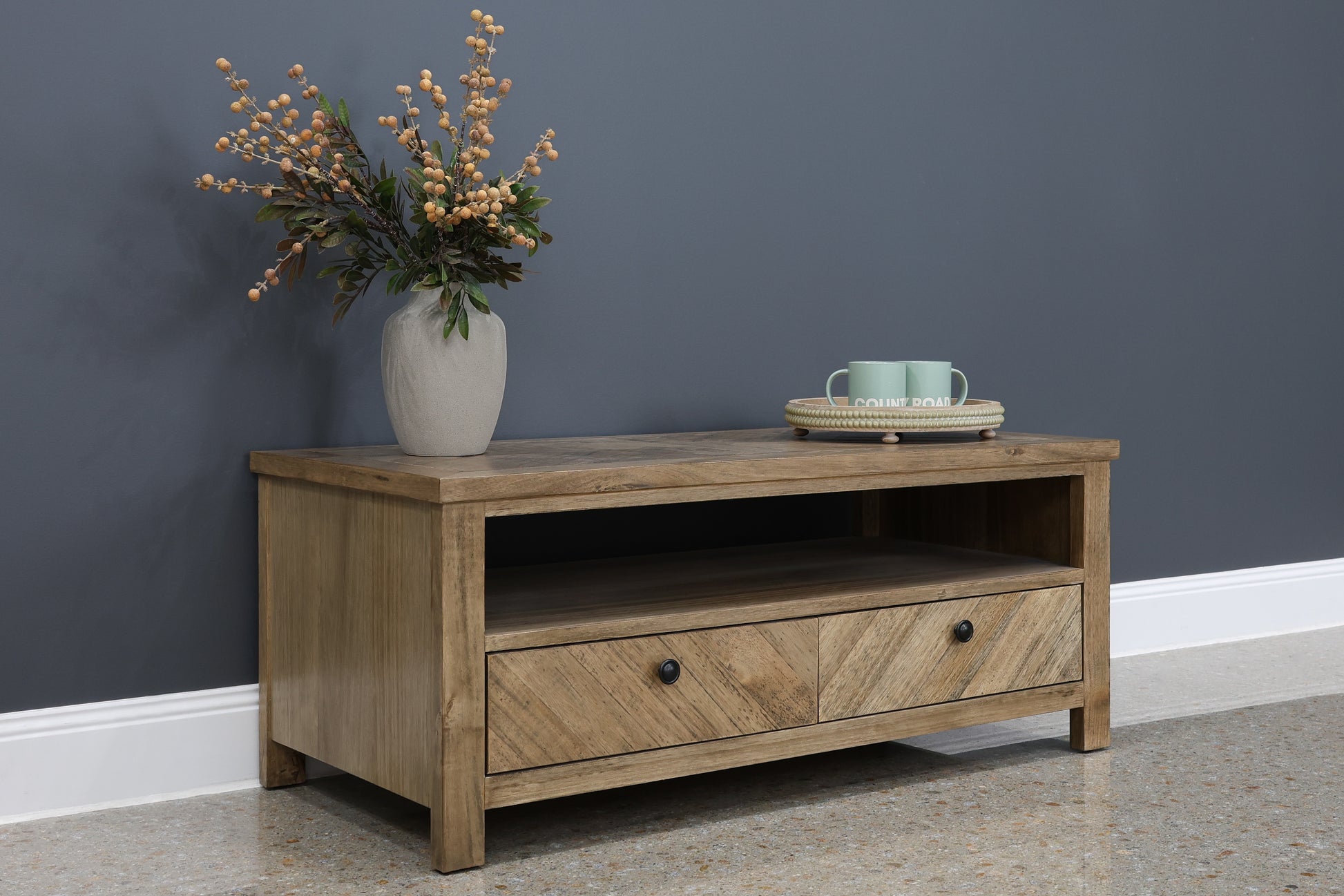 Flinders Coffee Table w/ Drawers