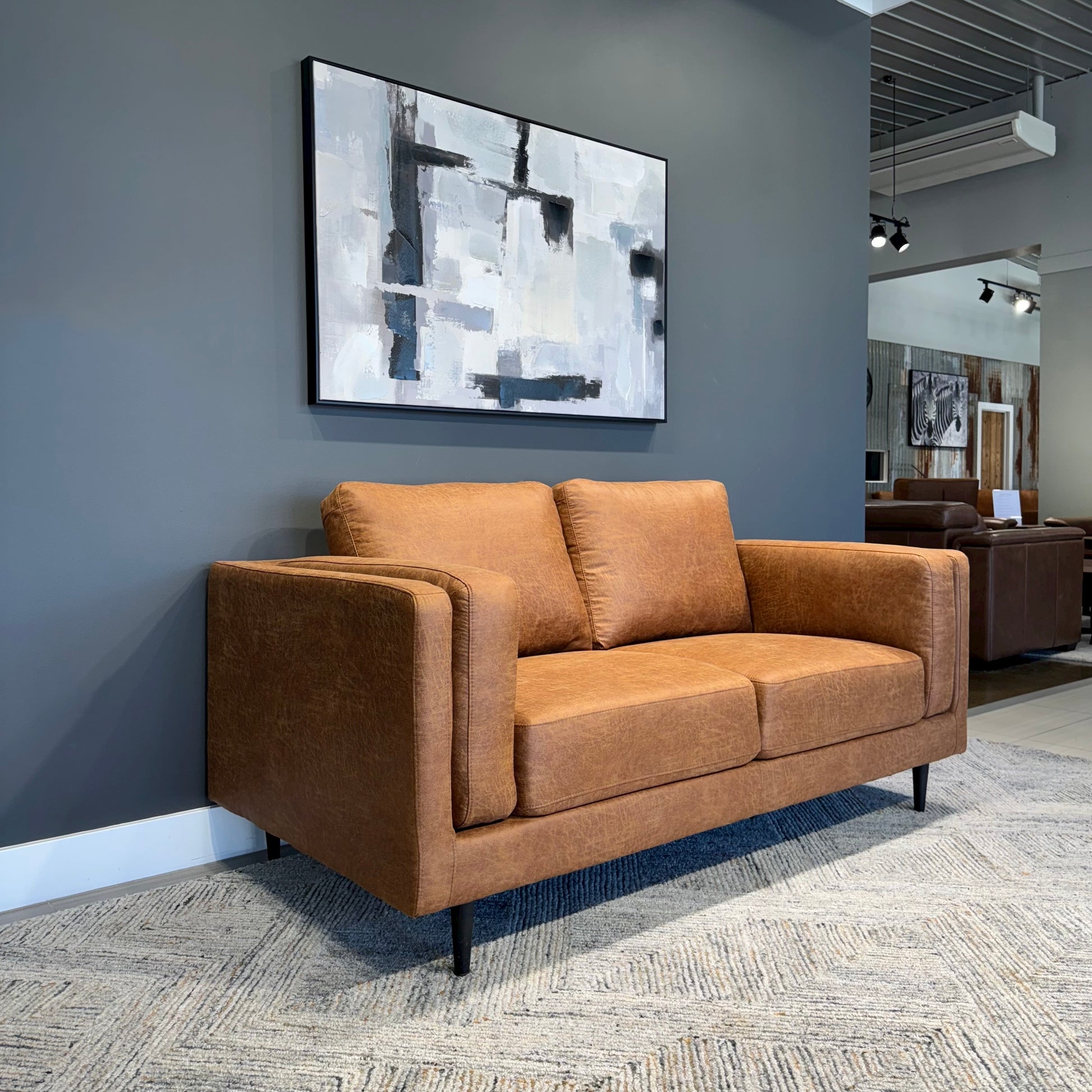 Canberra Loveseat - Highland Buff