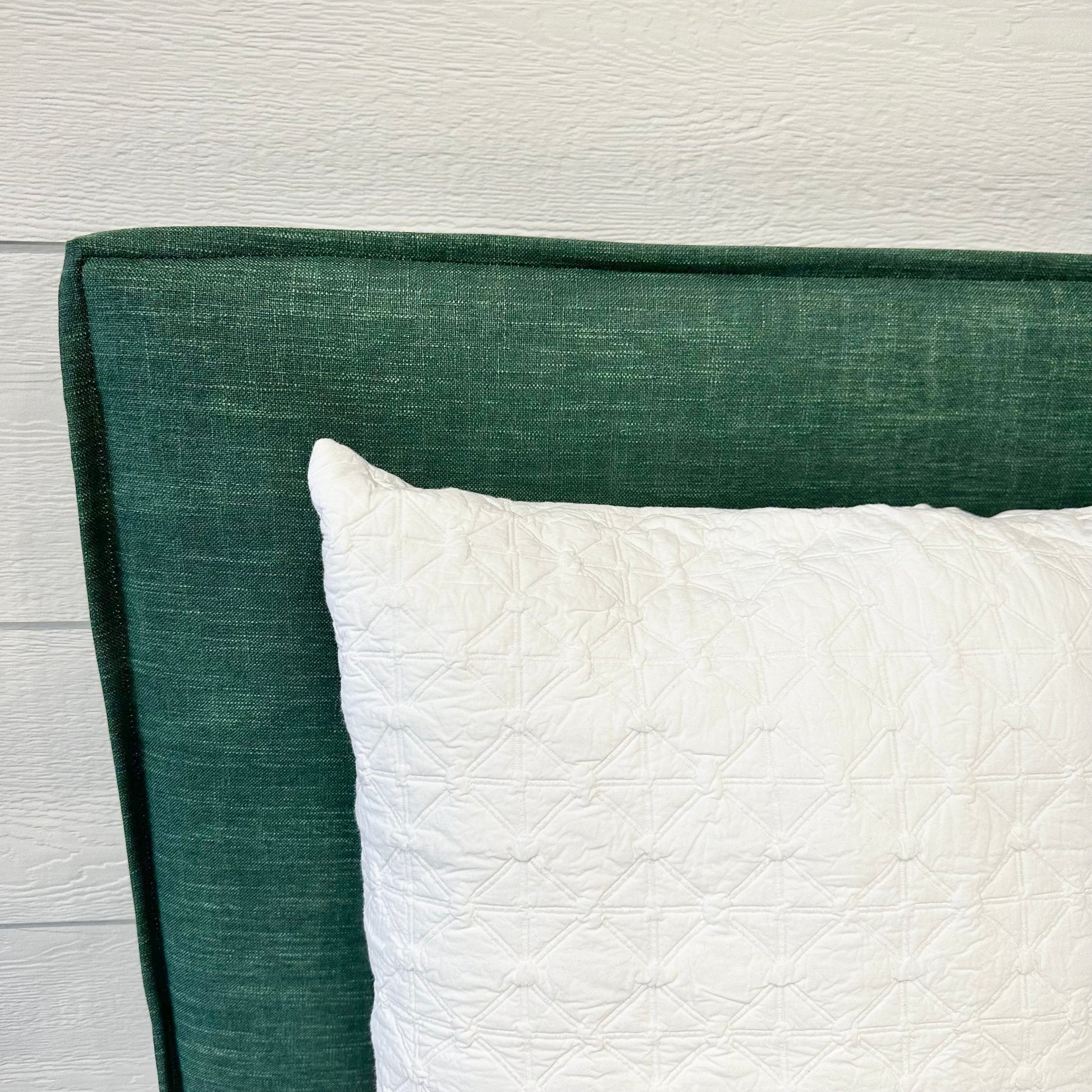 Sorrento Upholstered Bedhead & Floating Base - Trinity Hunter