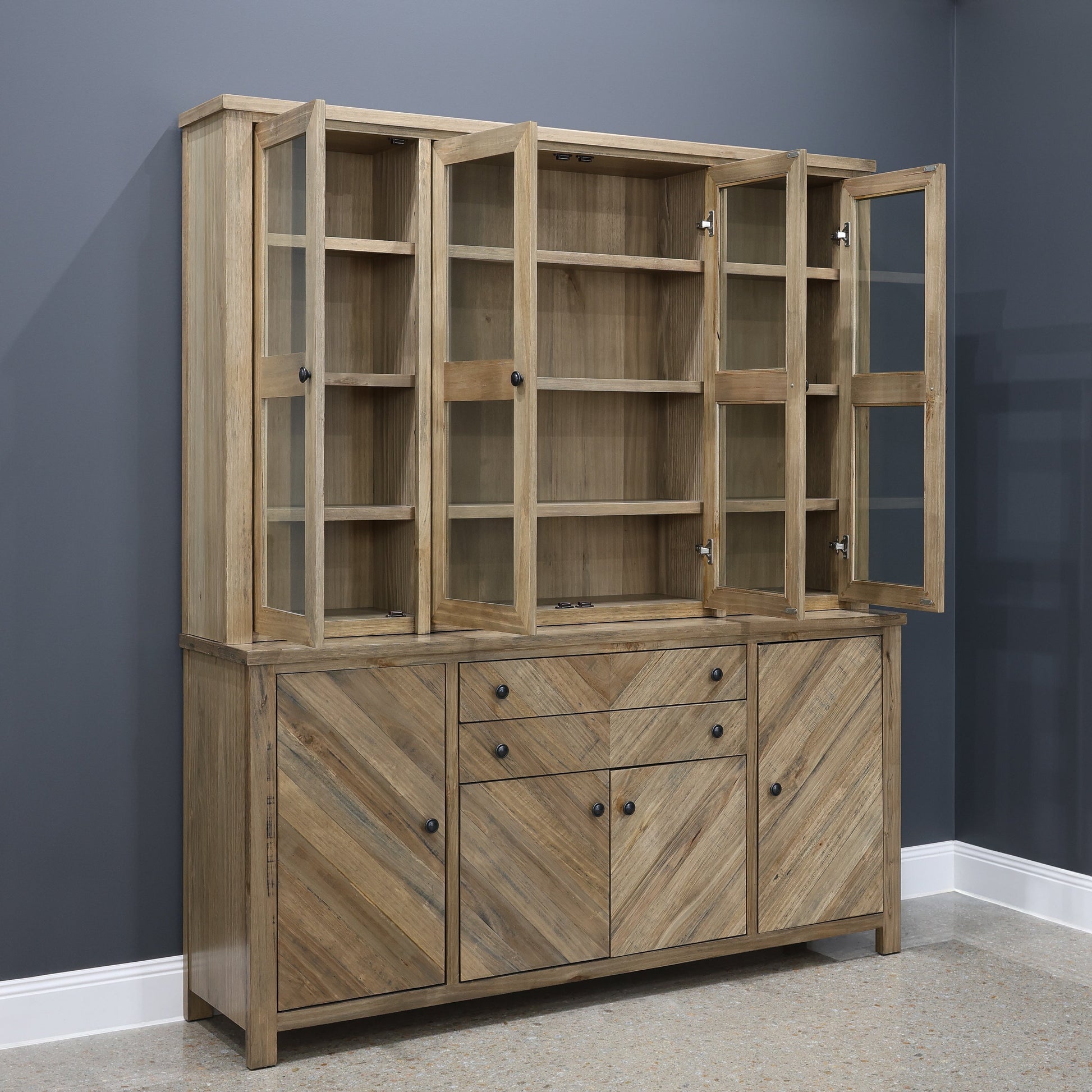 Flinders Buffet & Hutch - 180cm L