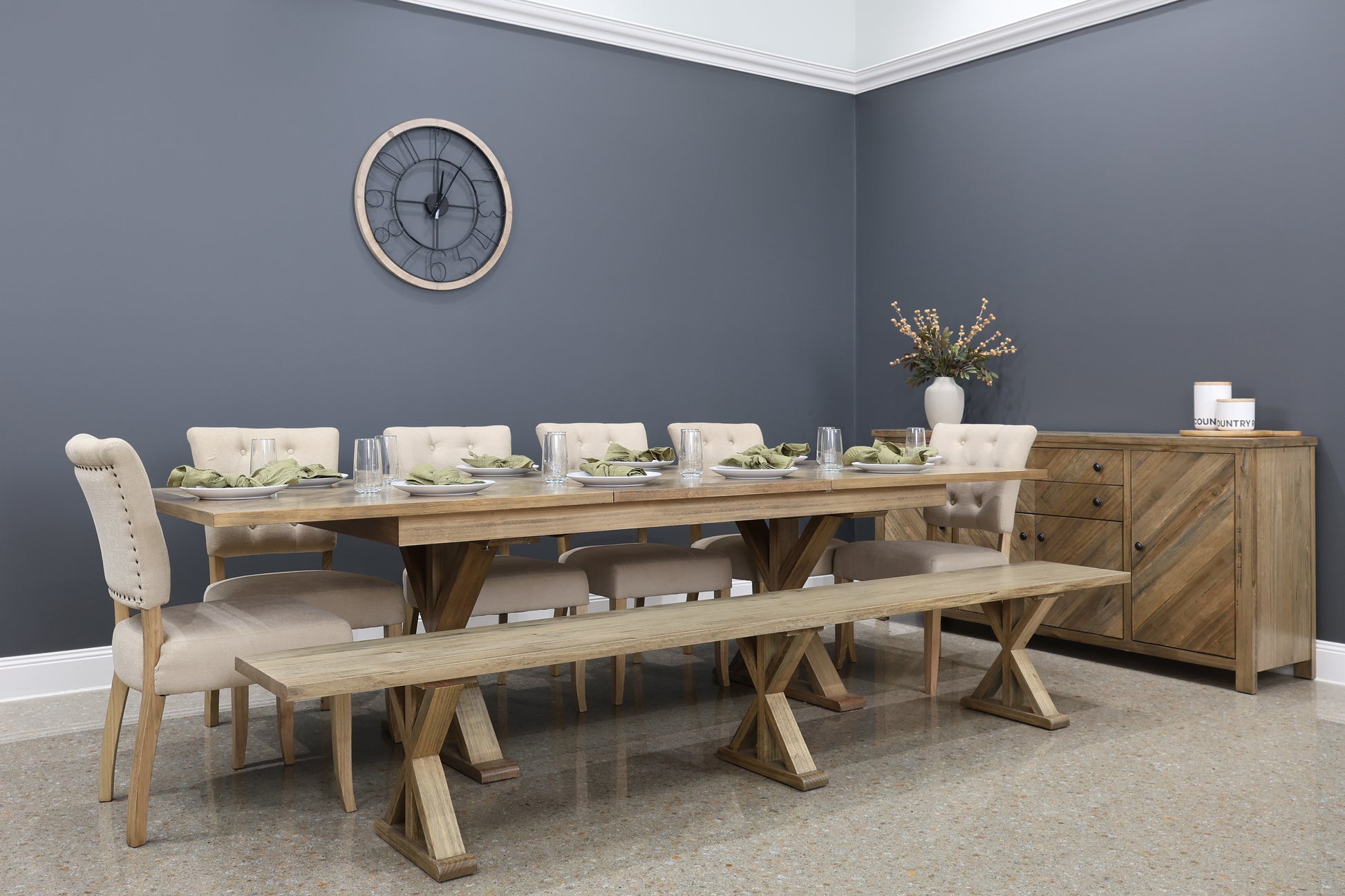 Flinders Extension Dining Table 210cm - 290cm