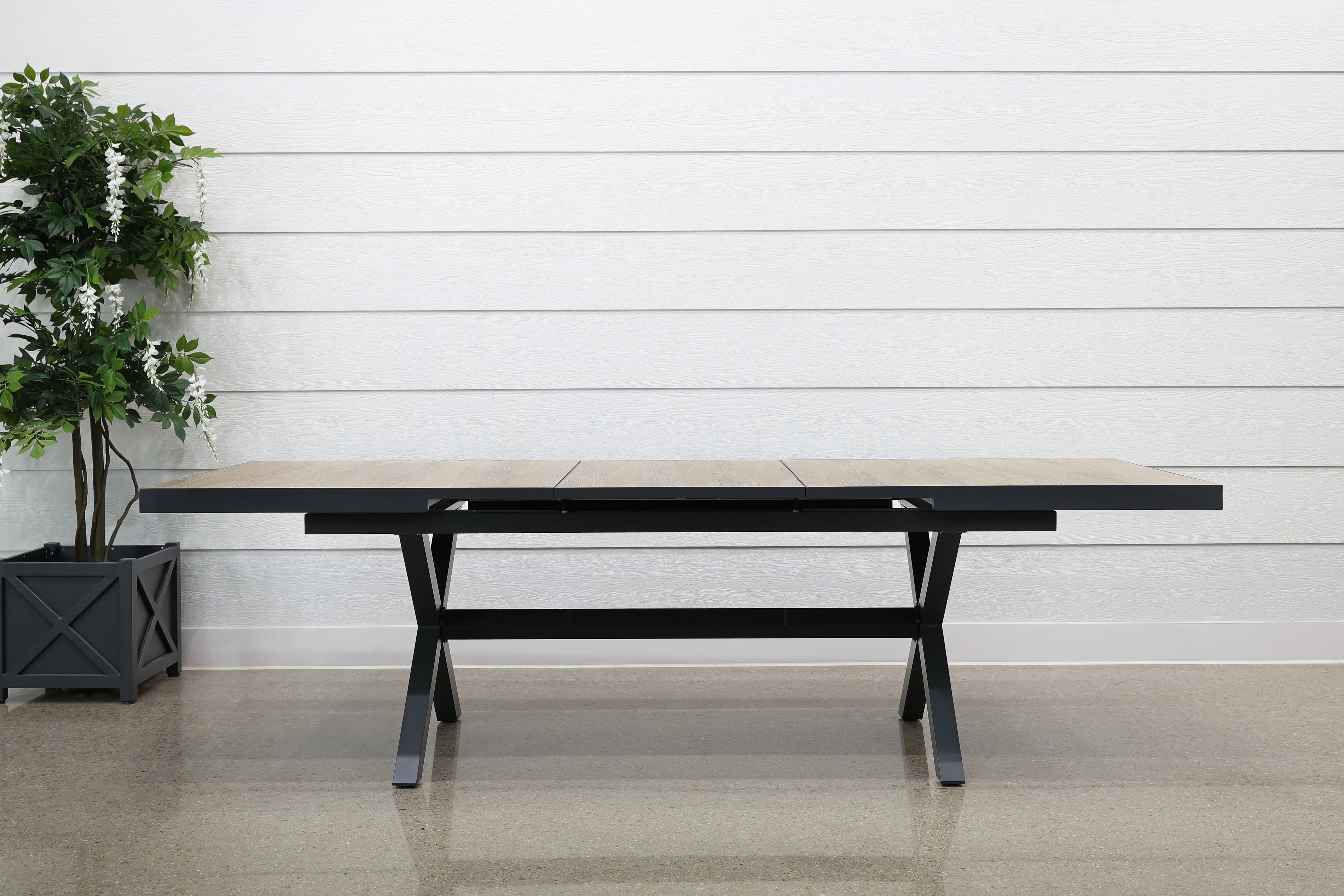 Anglesea Extension Table - Charcoal