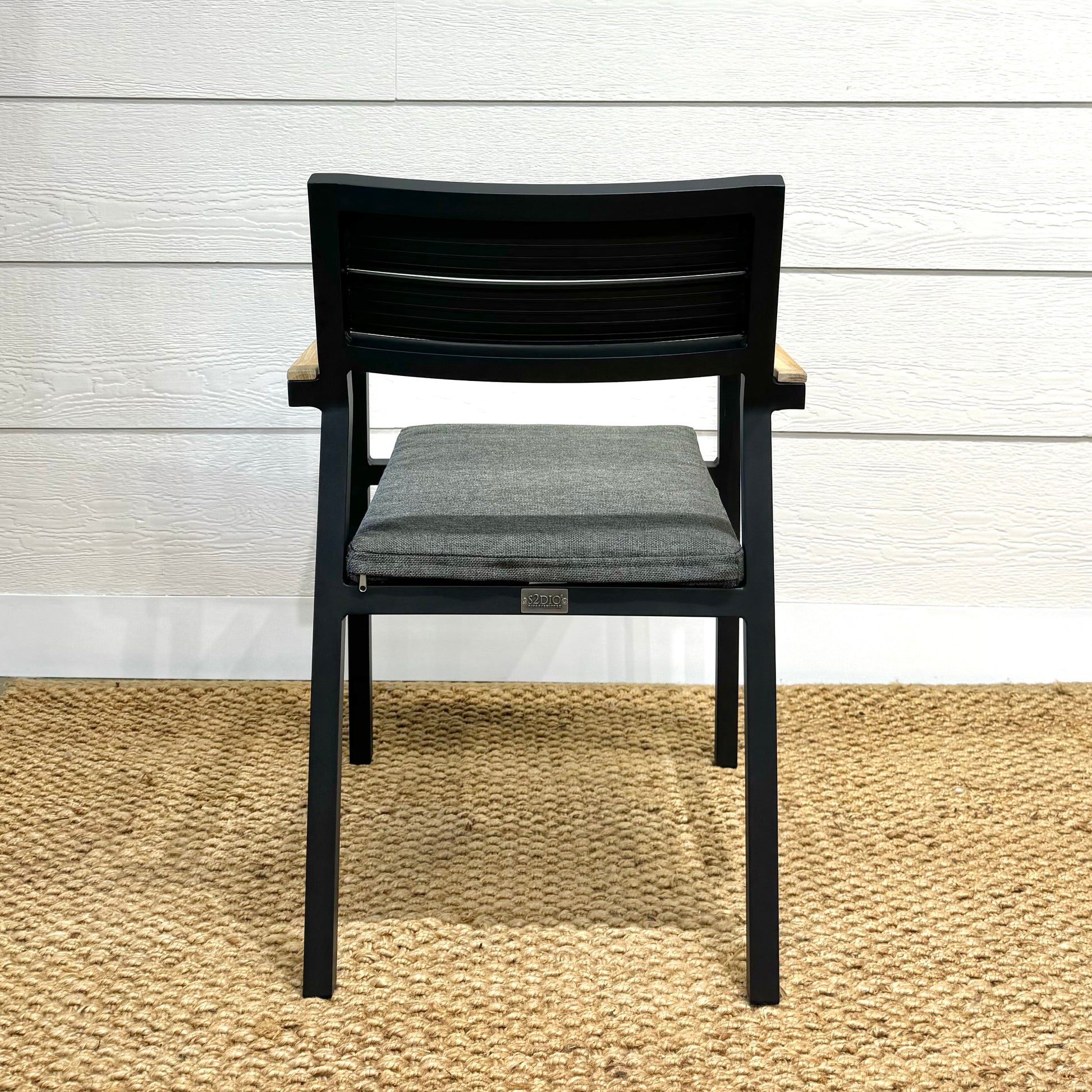 Sorrento Stacking Chair - Black