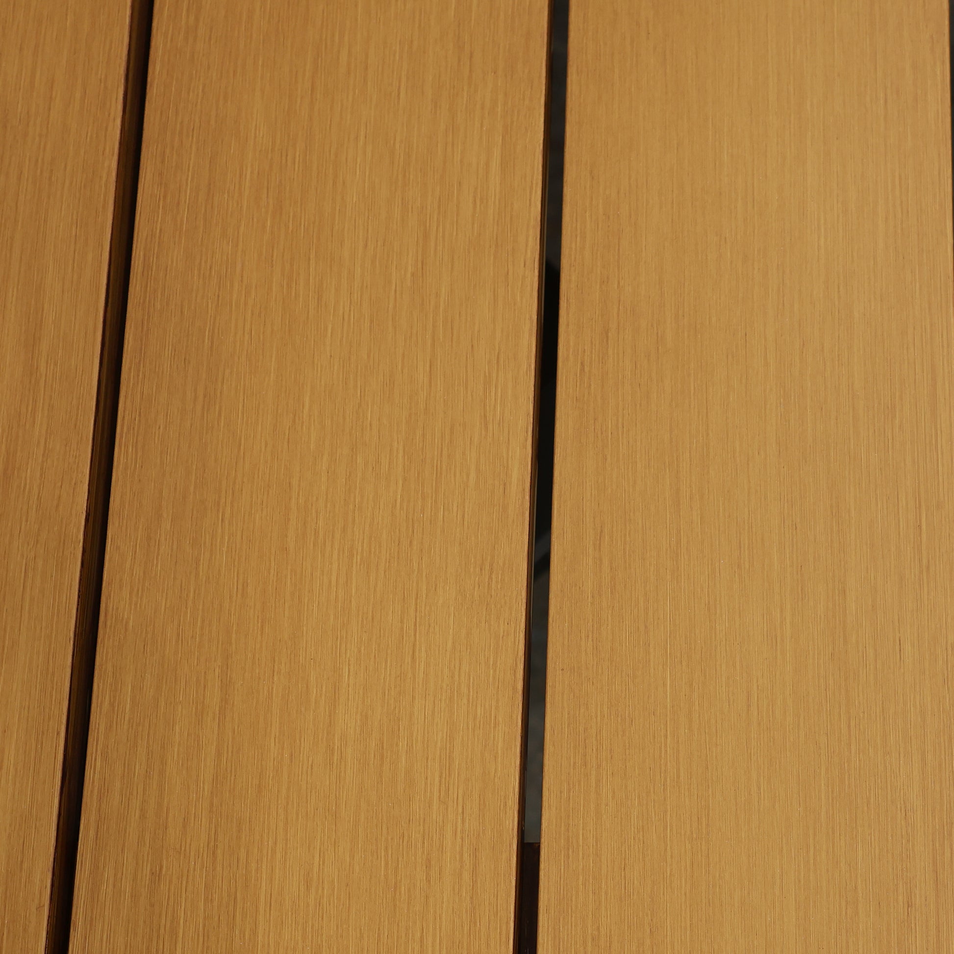 Mildura Bar Table - Charcoal w/ Brushed Teak Top