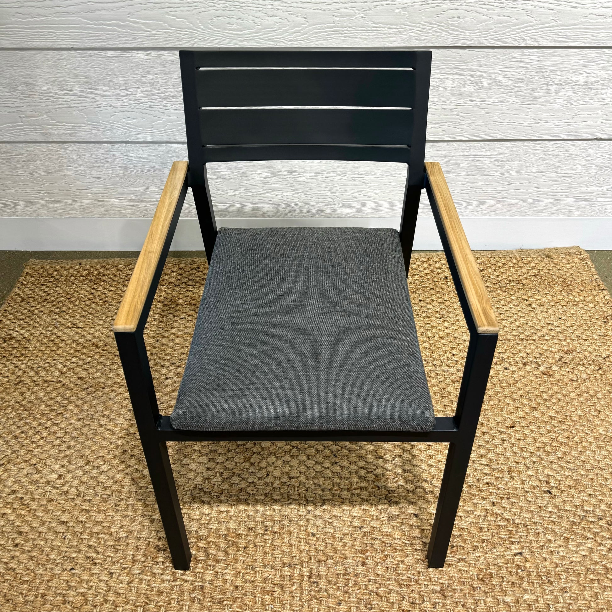 Sorrento Stacking Chair - Black