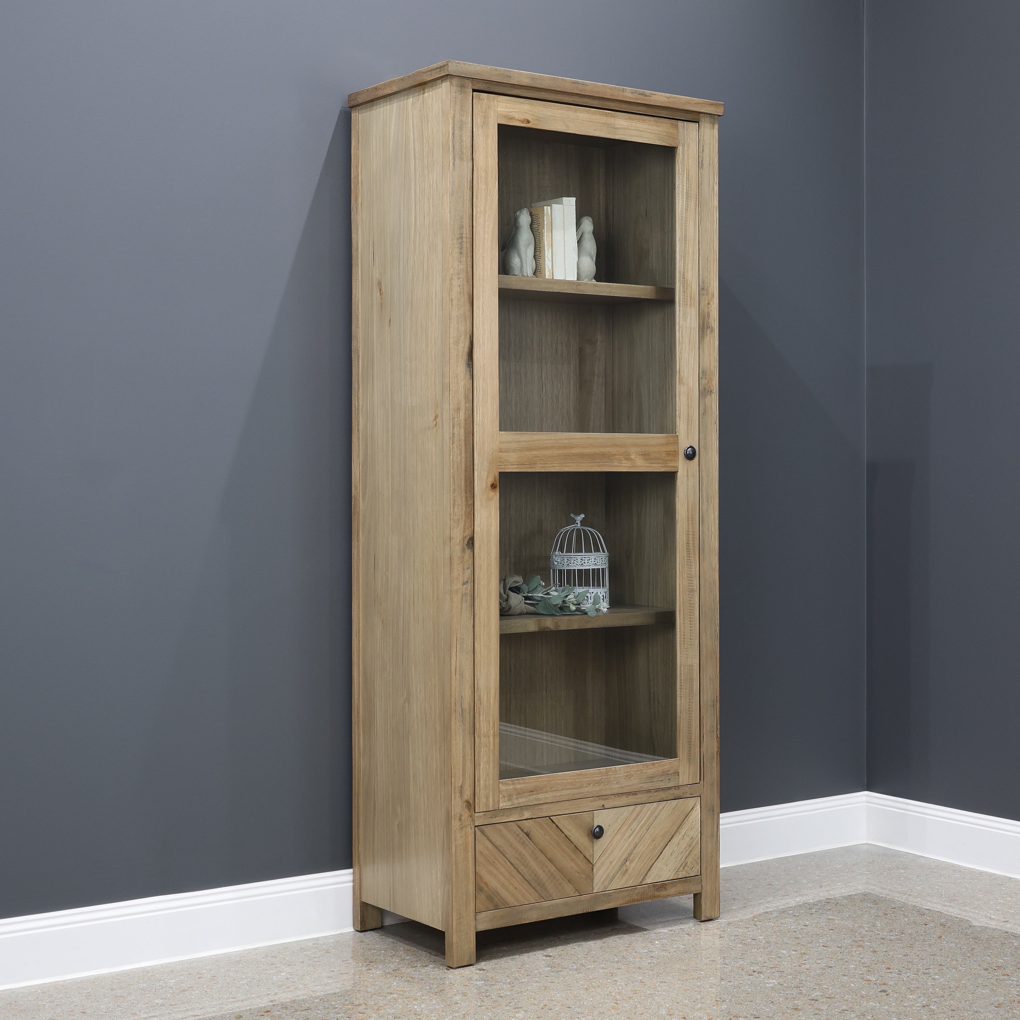Flinders 1 Door Display Cabinet