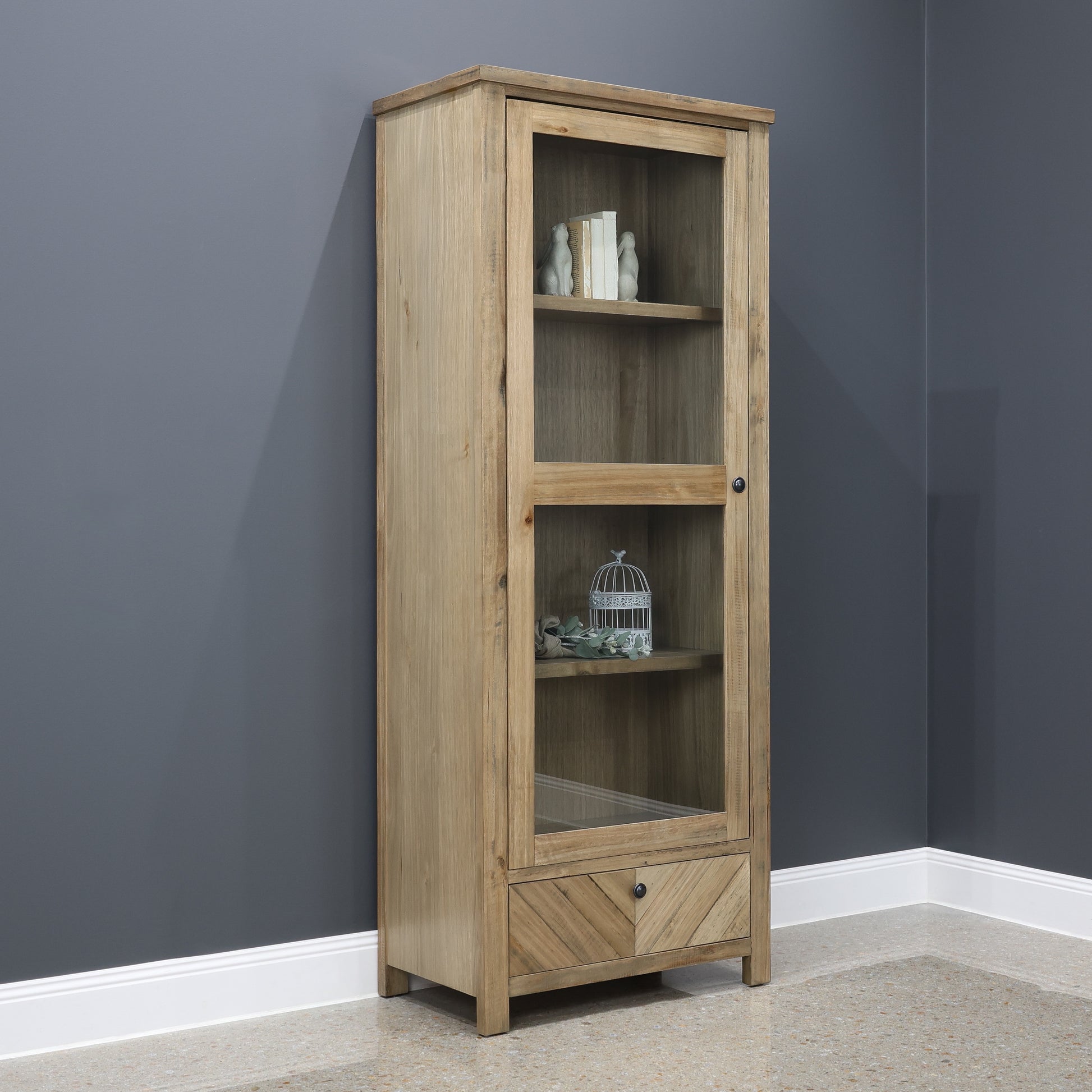 Flinders 1 Door Display Cabinet