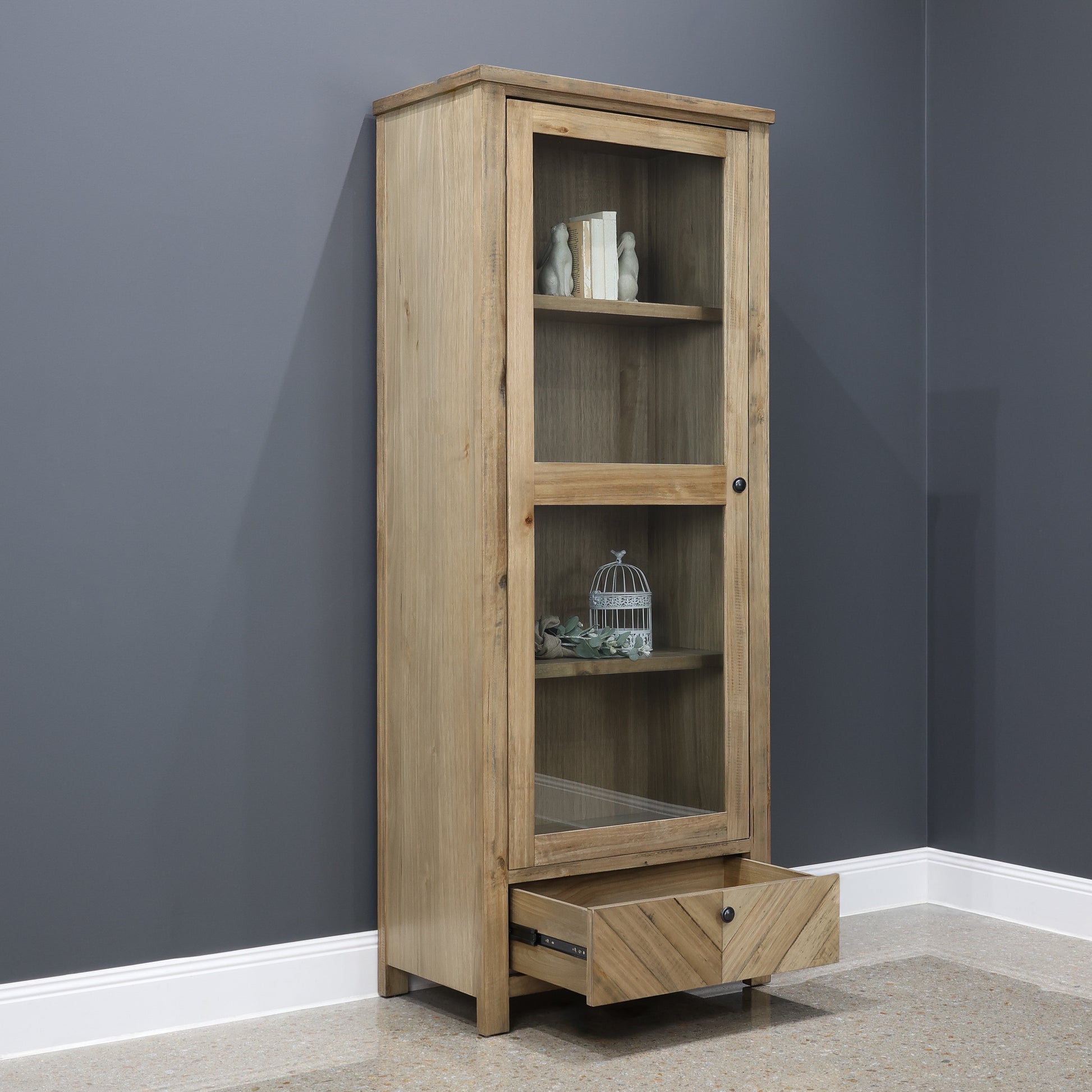 Flinders 1 Door Display Cabinet