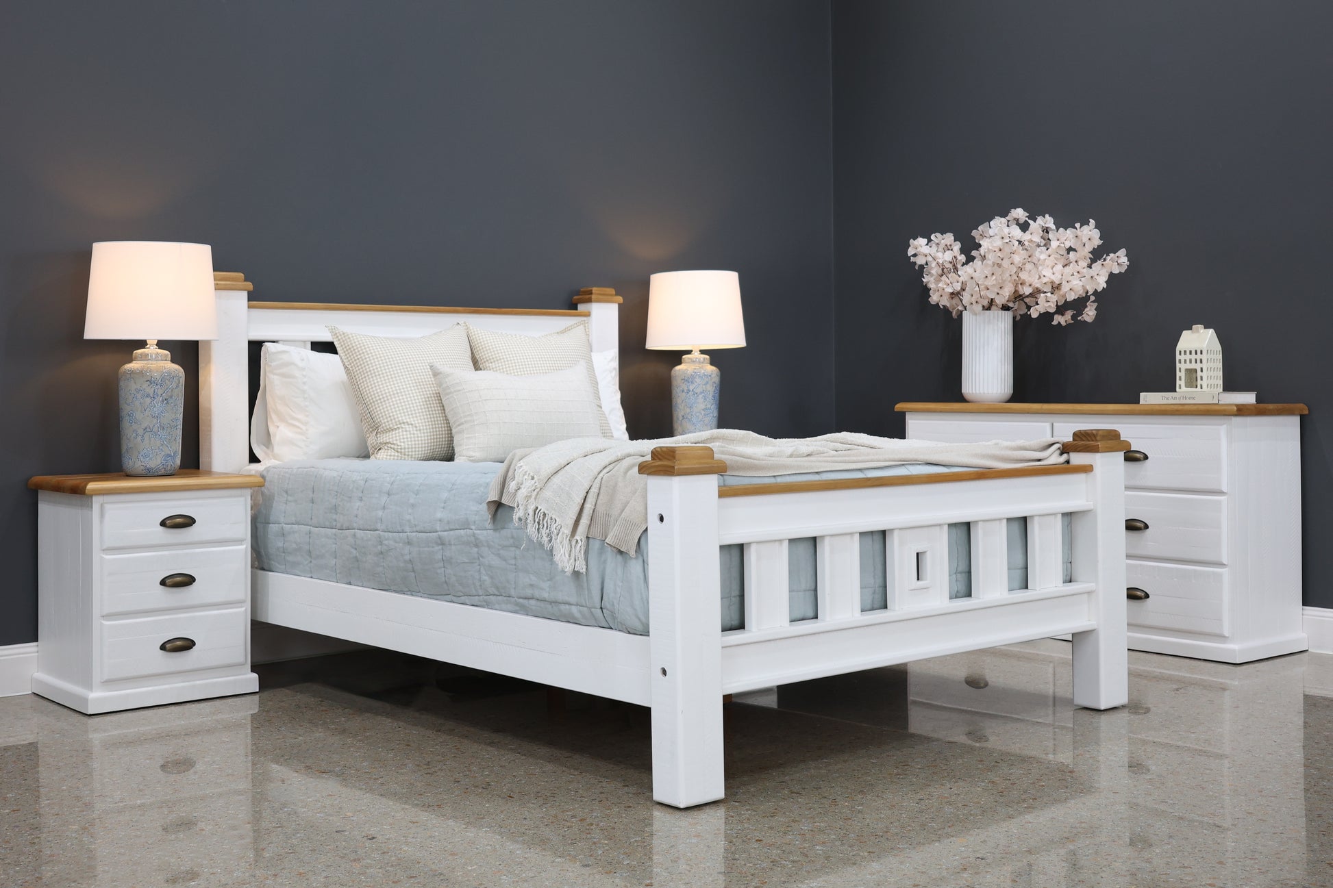 Springhurst Bed - Two Tone