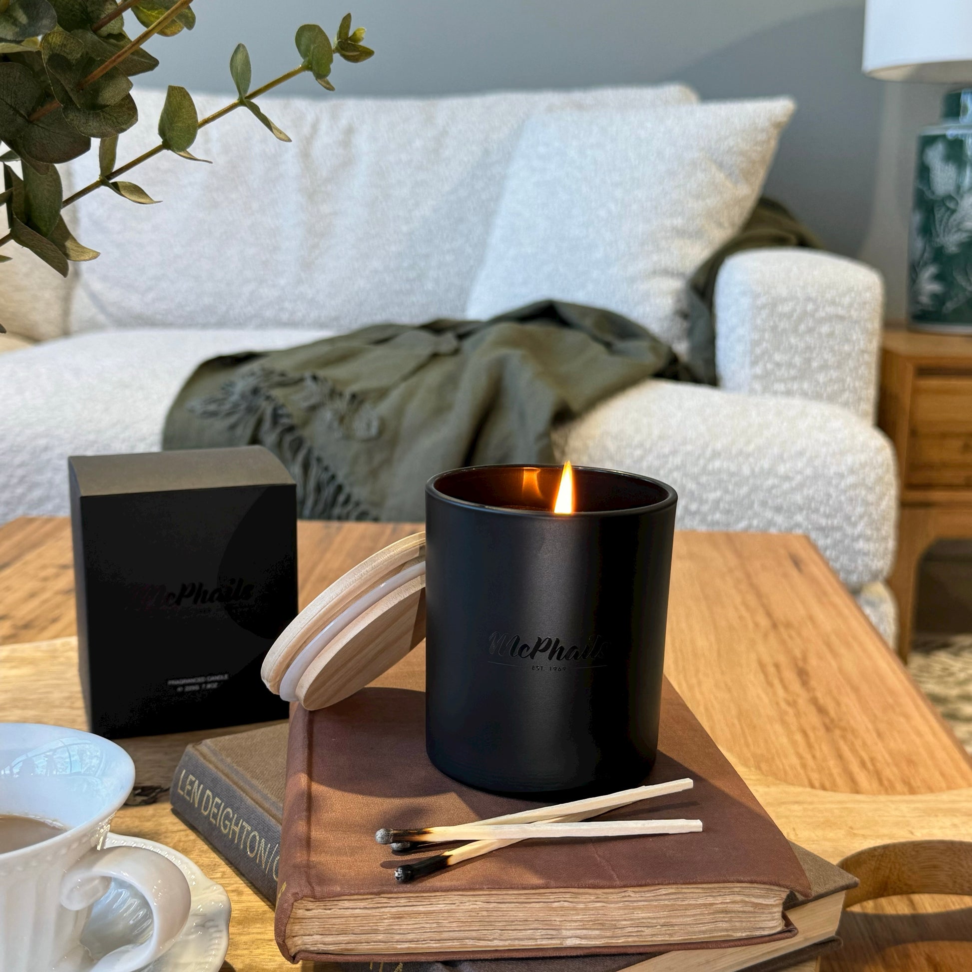 McPhails Candle - Saffron Suede Fragrance