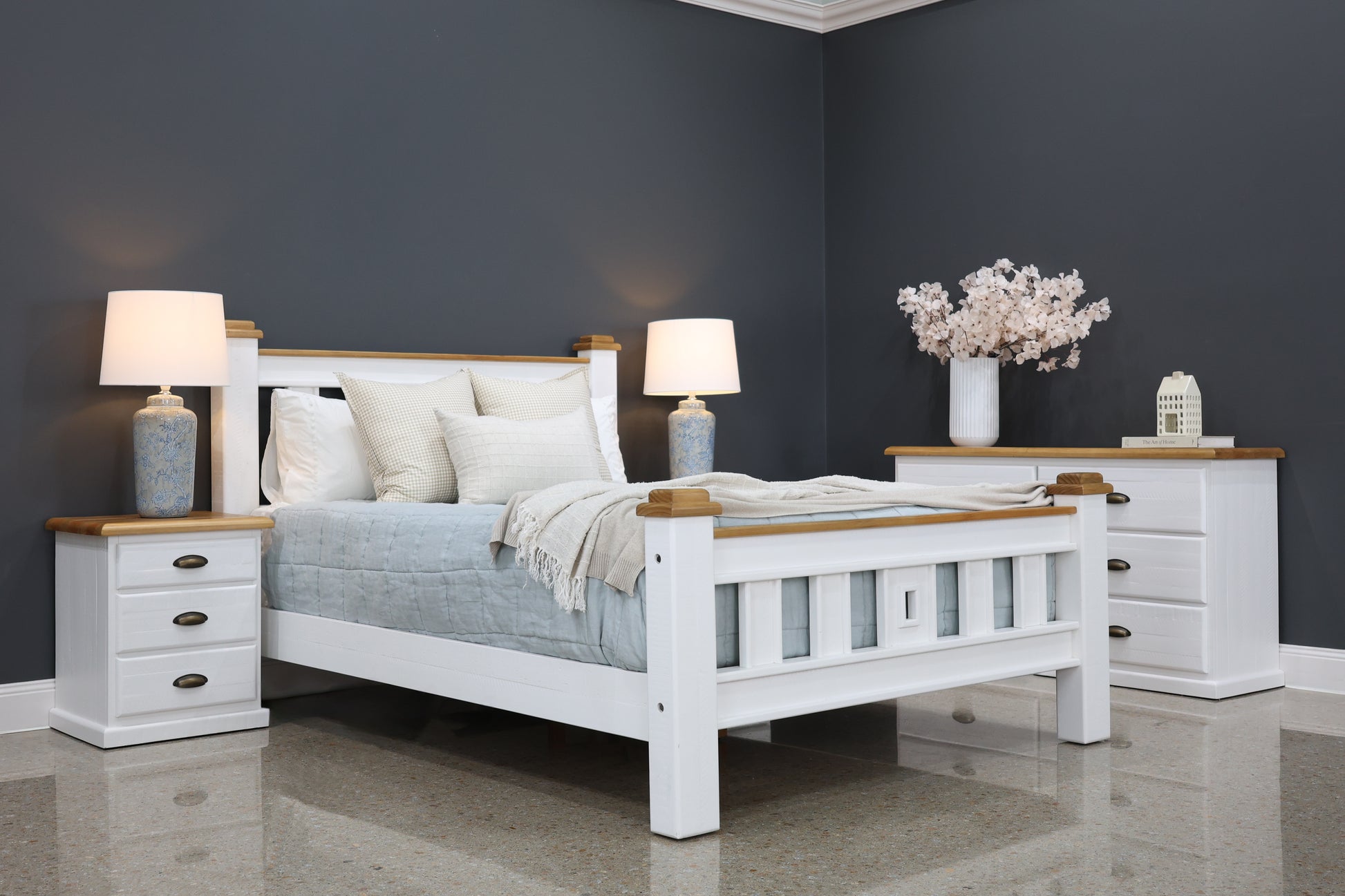 Springhurst Bed - Two Tone