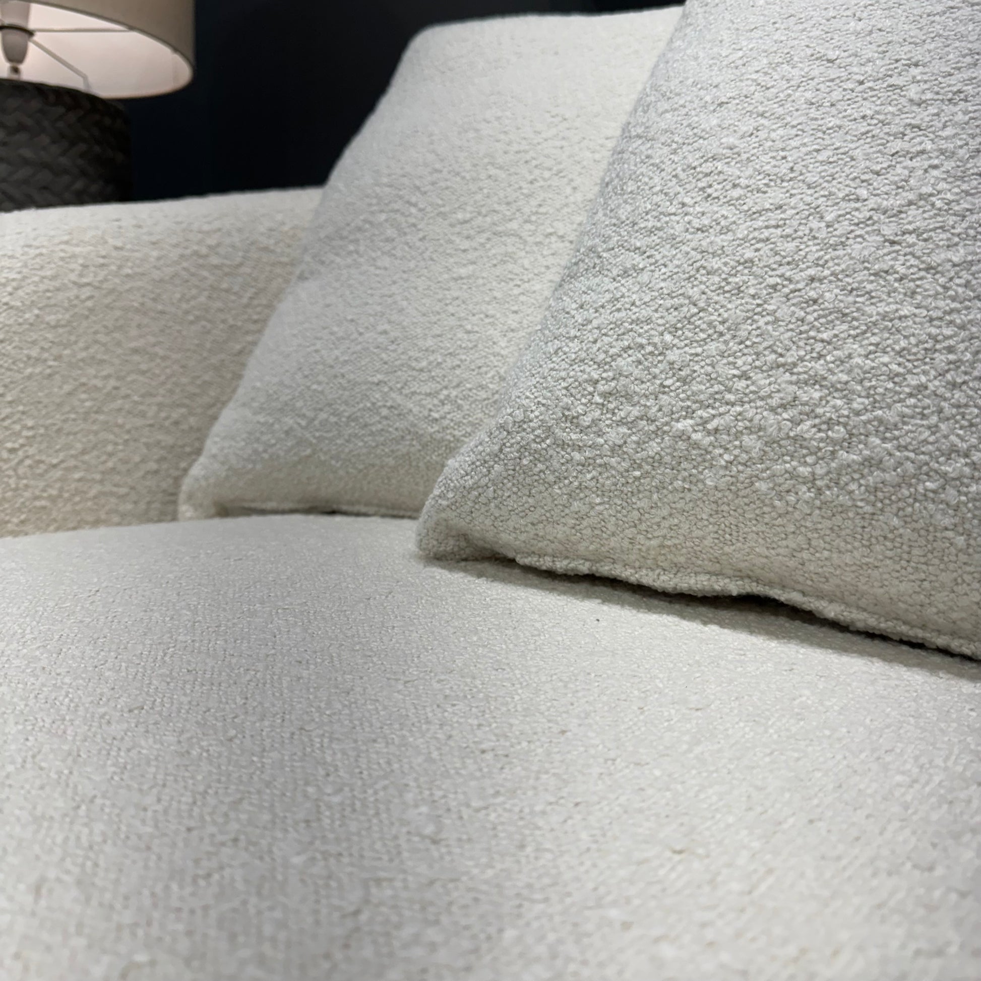 Belgrave Accent Chair - Boucle White
