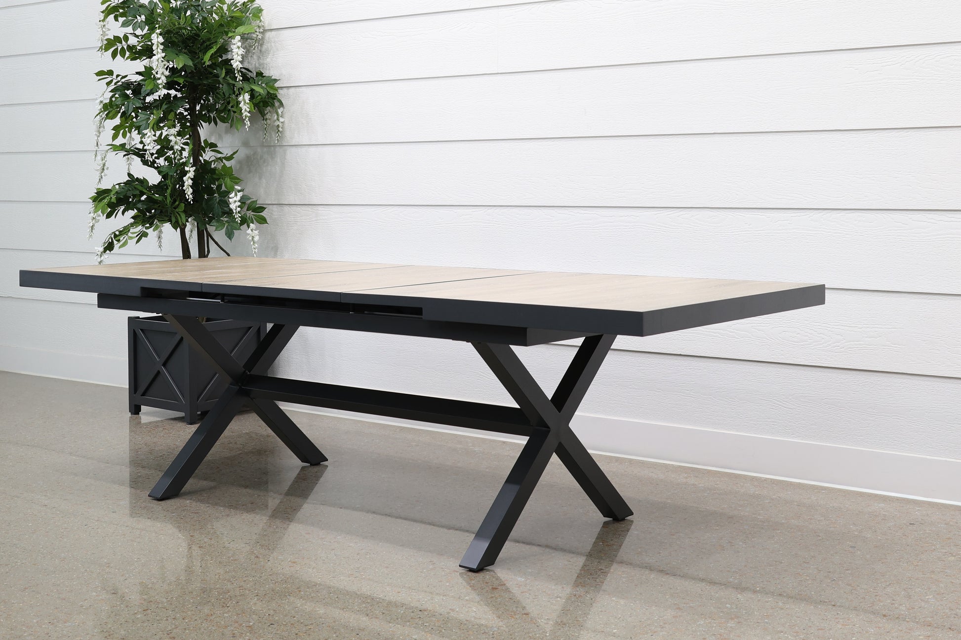 Anglesea Extension Table - Charcoal