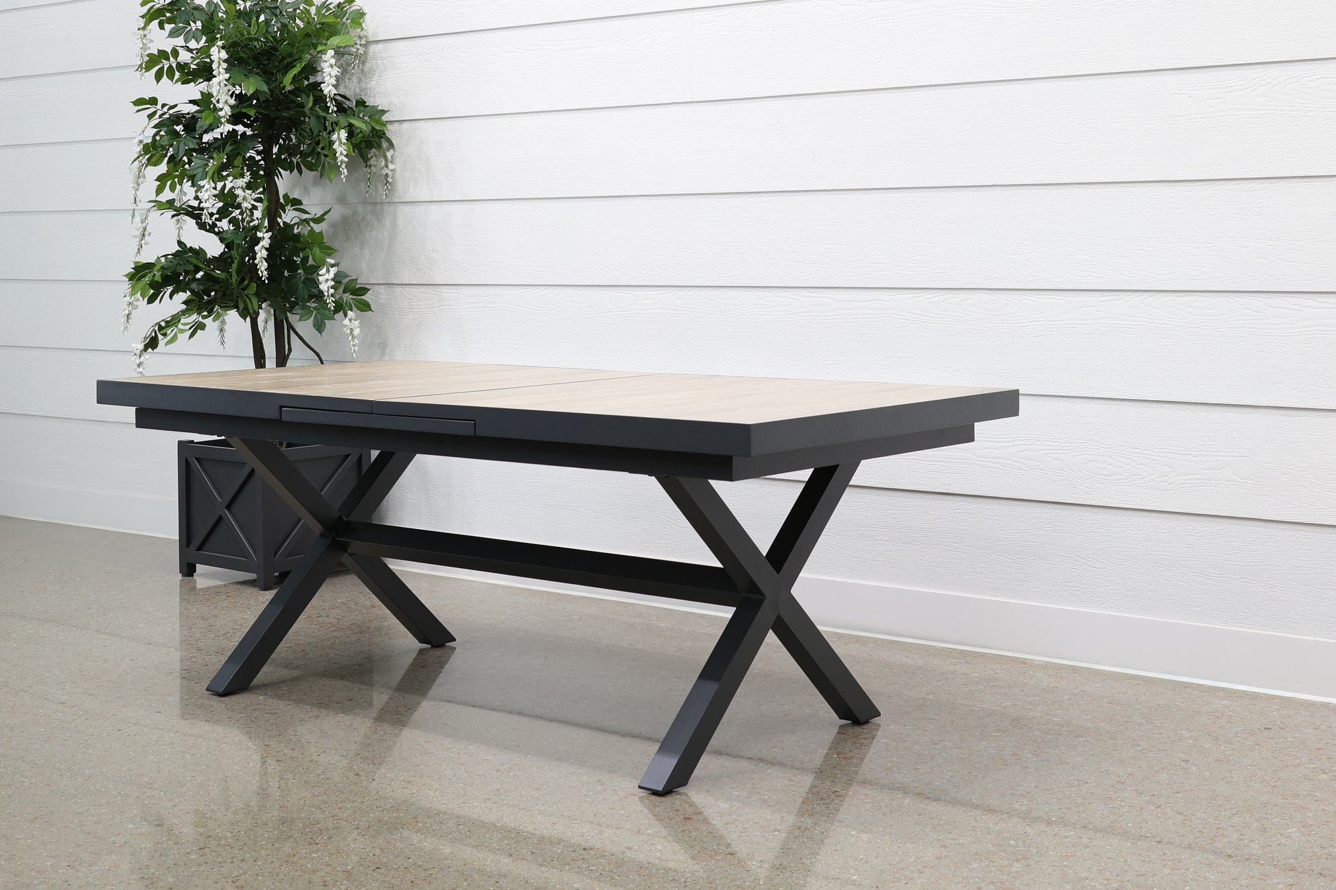 Anglesea Extension Table - Charcoal