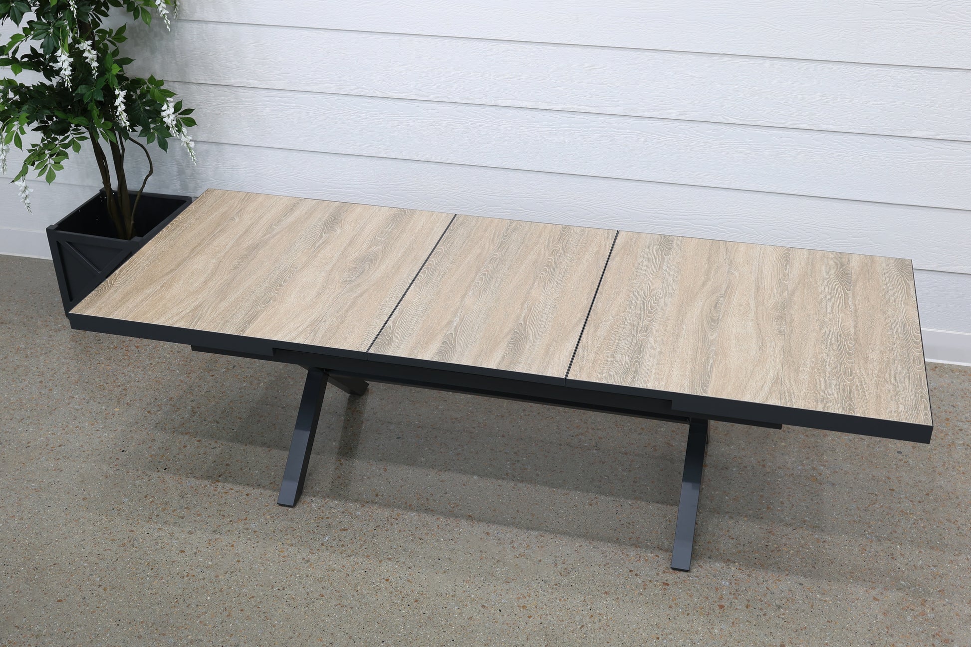 Anglesea Extension Table - Charcoal
