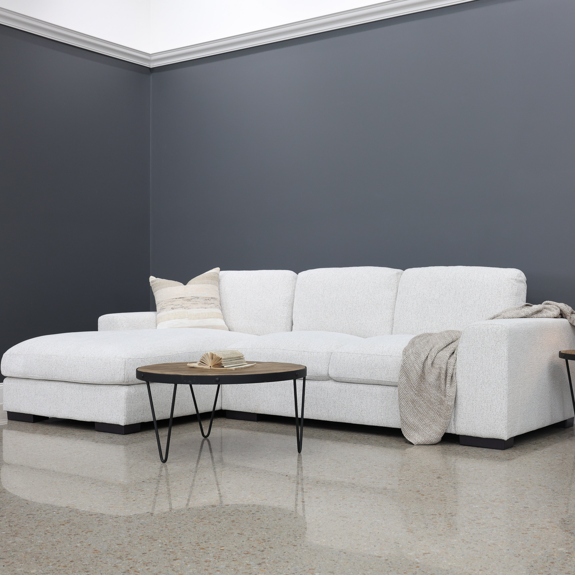 Yarra Glen LHF Sofa Chaise - Oat
