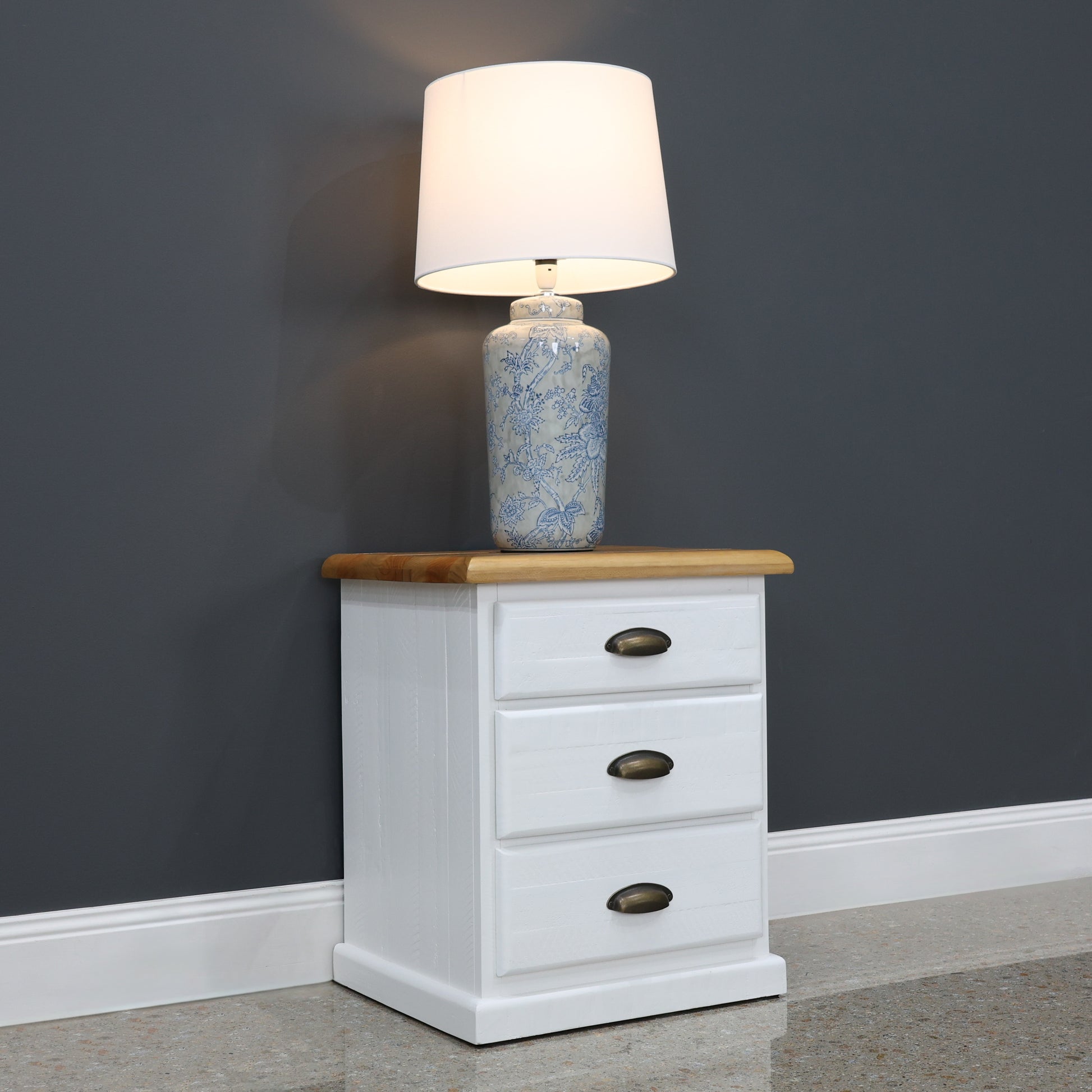 Springhurst Bedside Table - Two Tone