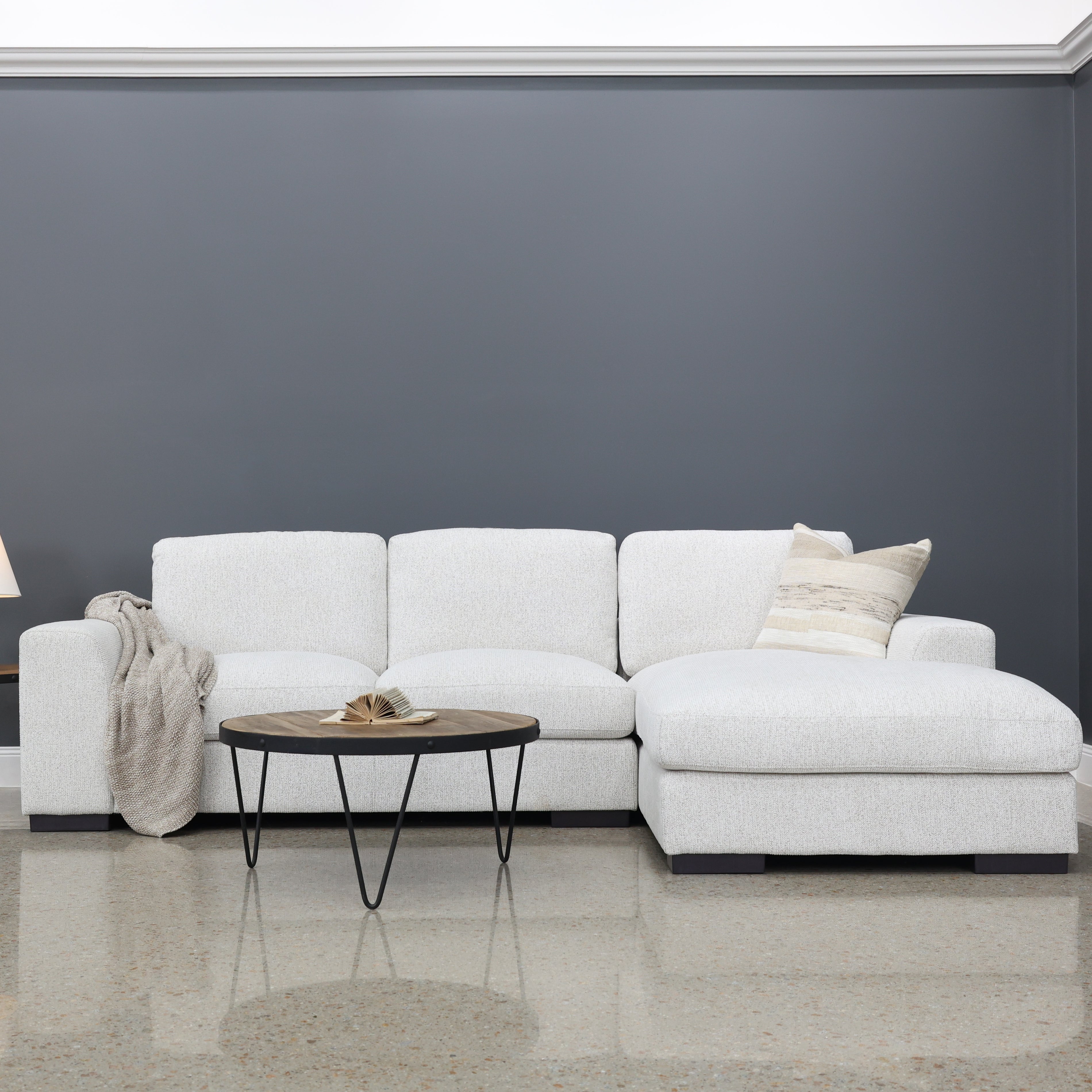 Yarra Glen RHF Sofa Chaise - Oat