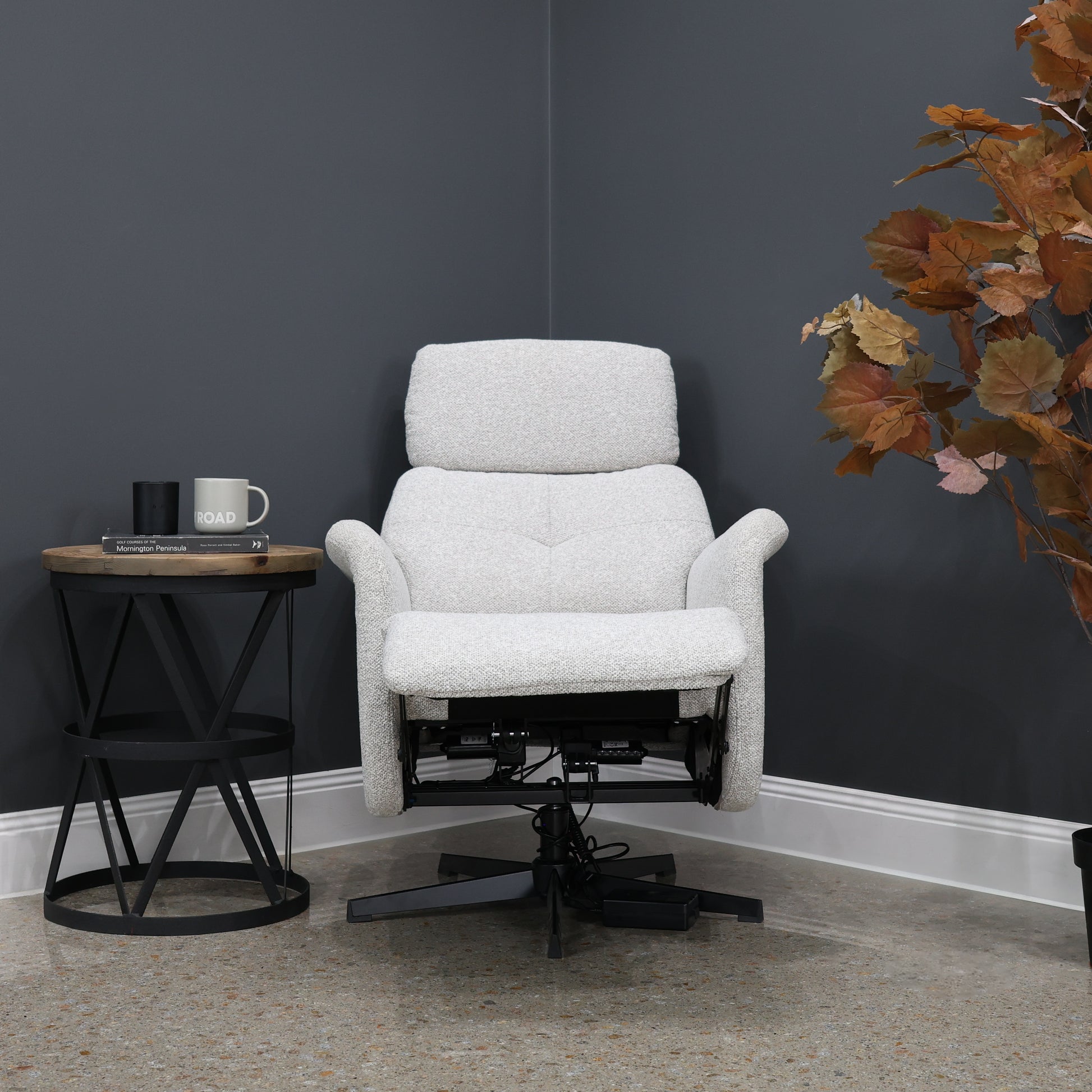 Clare Power Leisure Chair - Natural