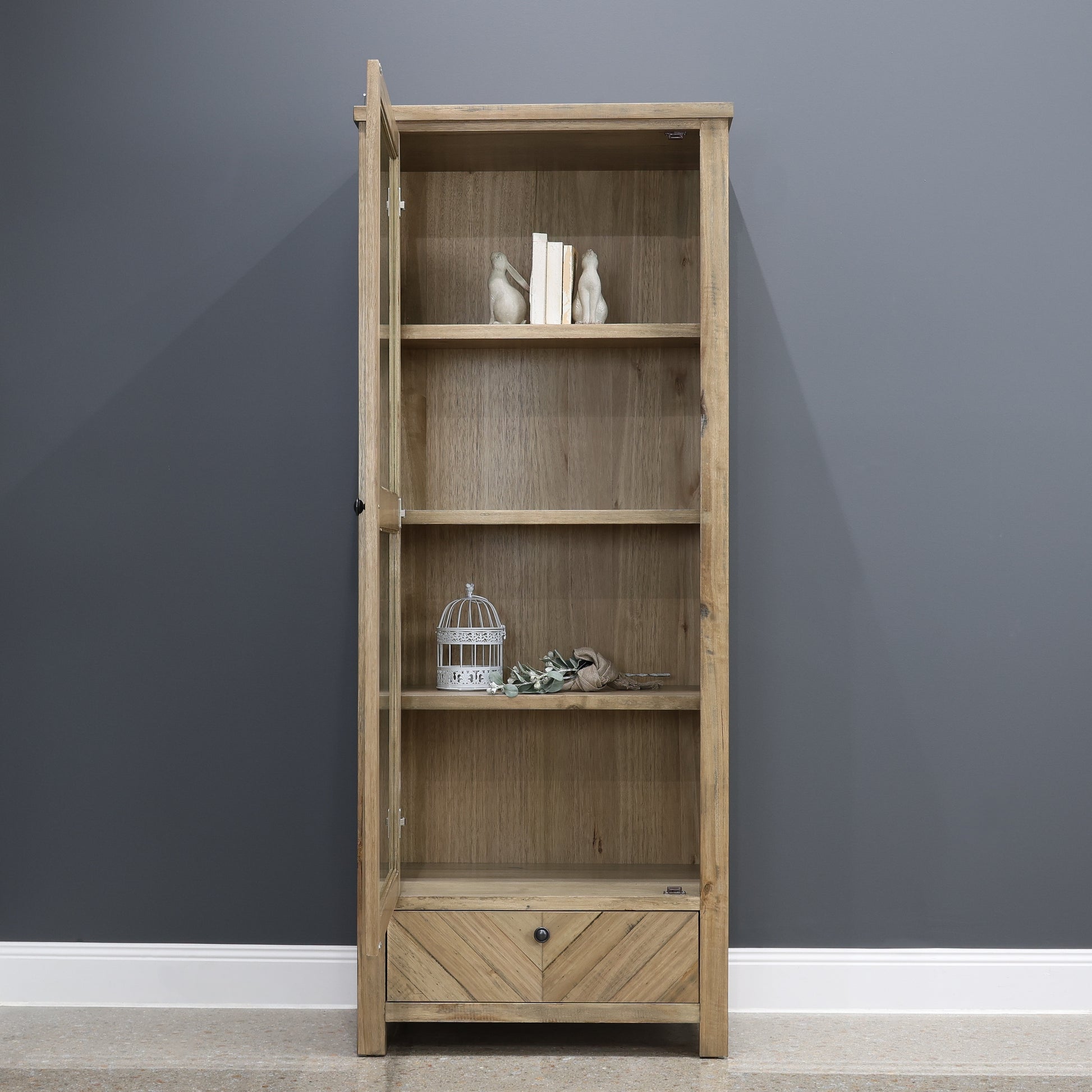 Flinders 1 Door Display Cabinet