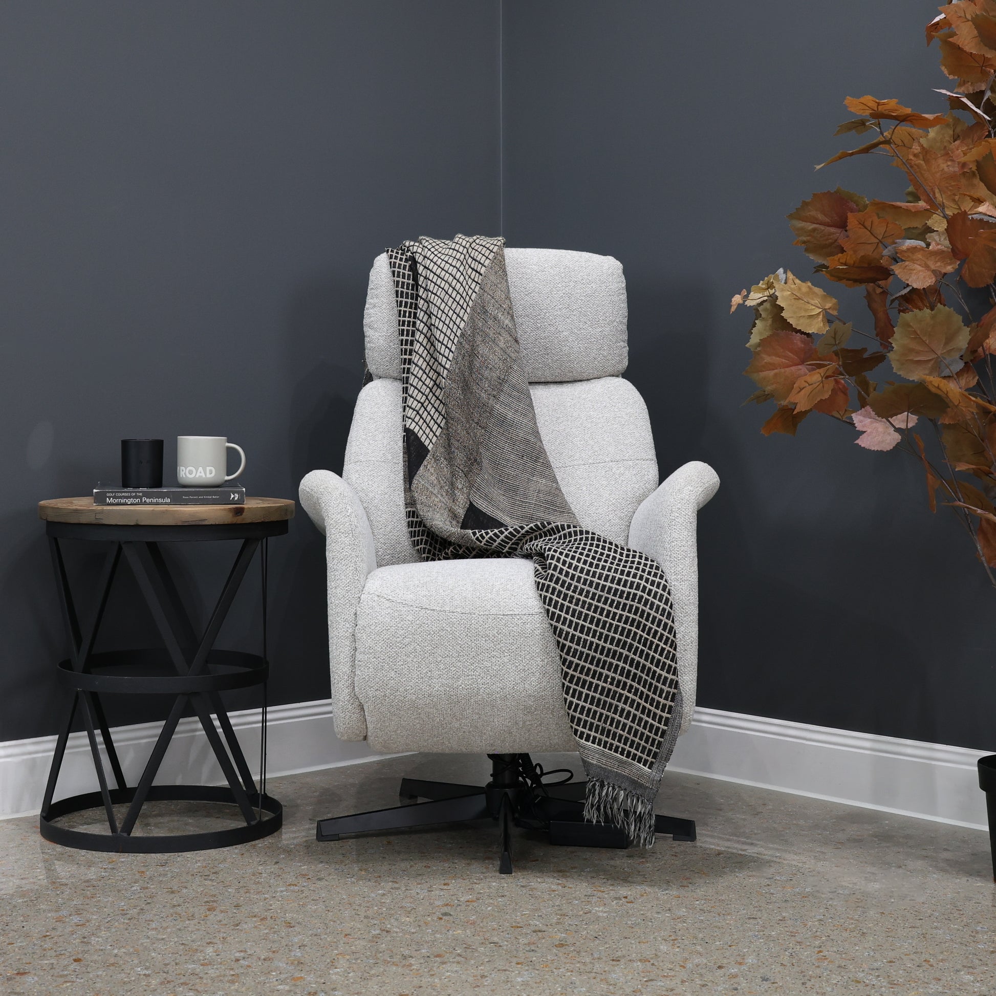 Clare Power Leisure Chair - Natural
