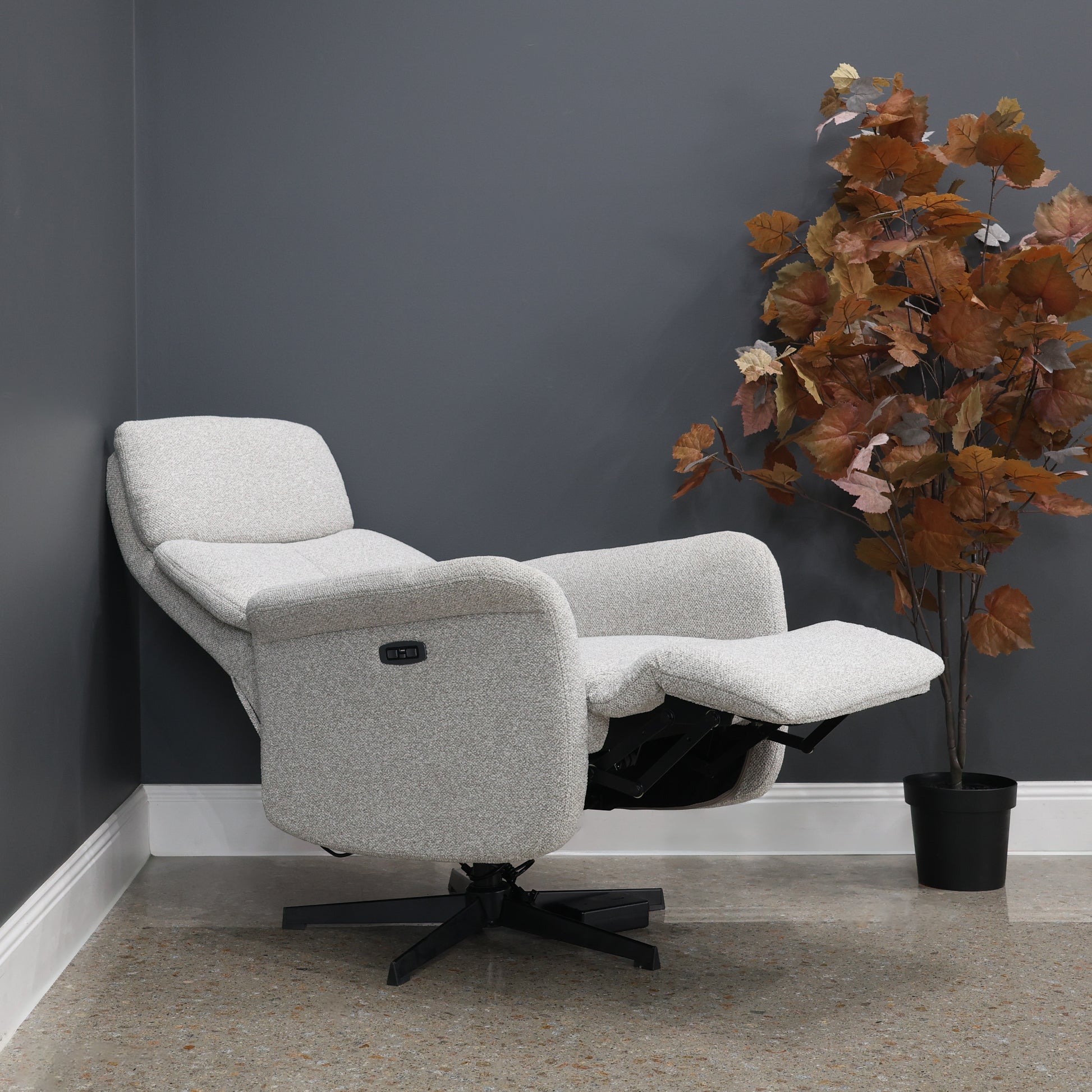 Clare Power Leisure Chair - Natural