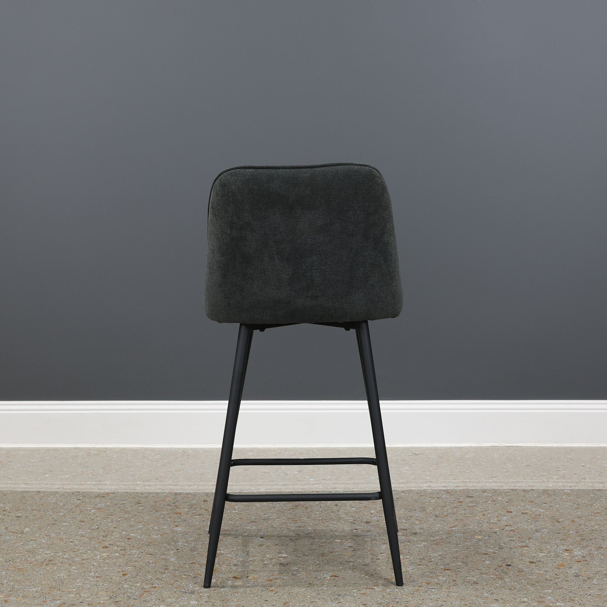 Mid Century Bar Stool - Mayfair Charcoal