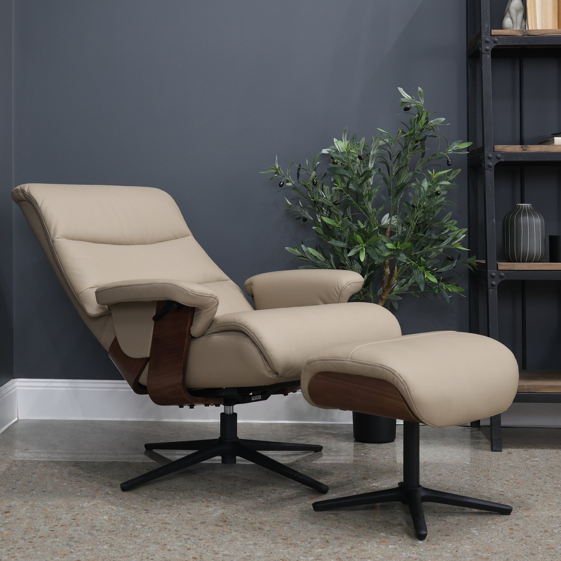 Seville Chair & Ottoman - Nomad