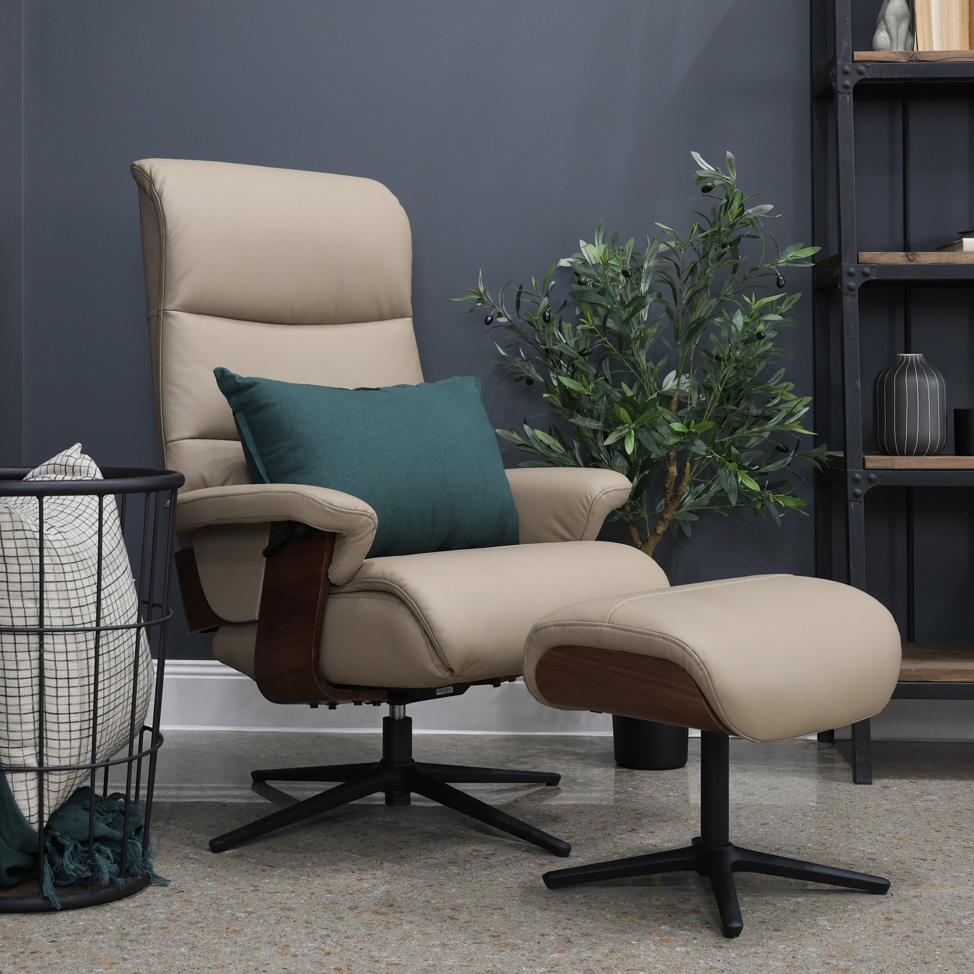 Seville Chair & Ottoman - Nomad