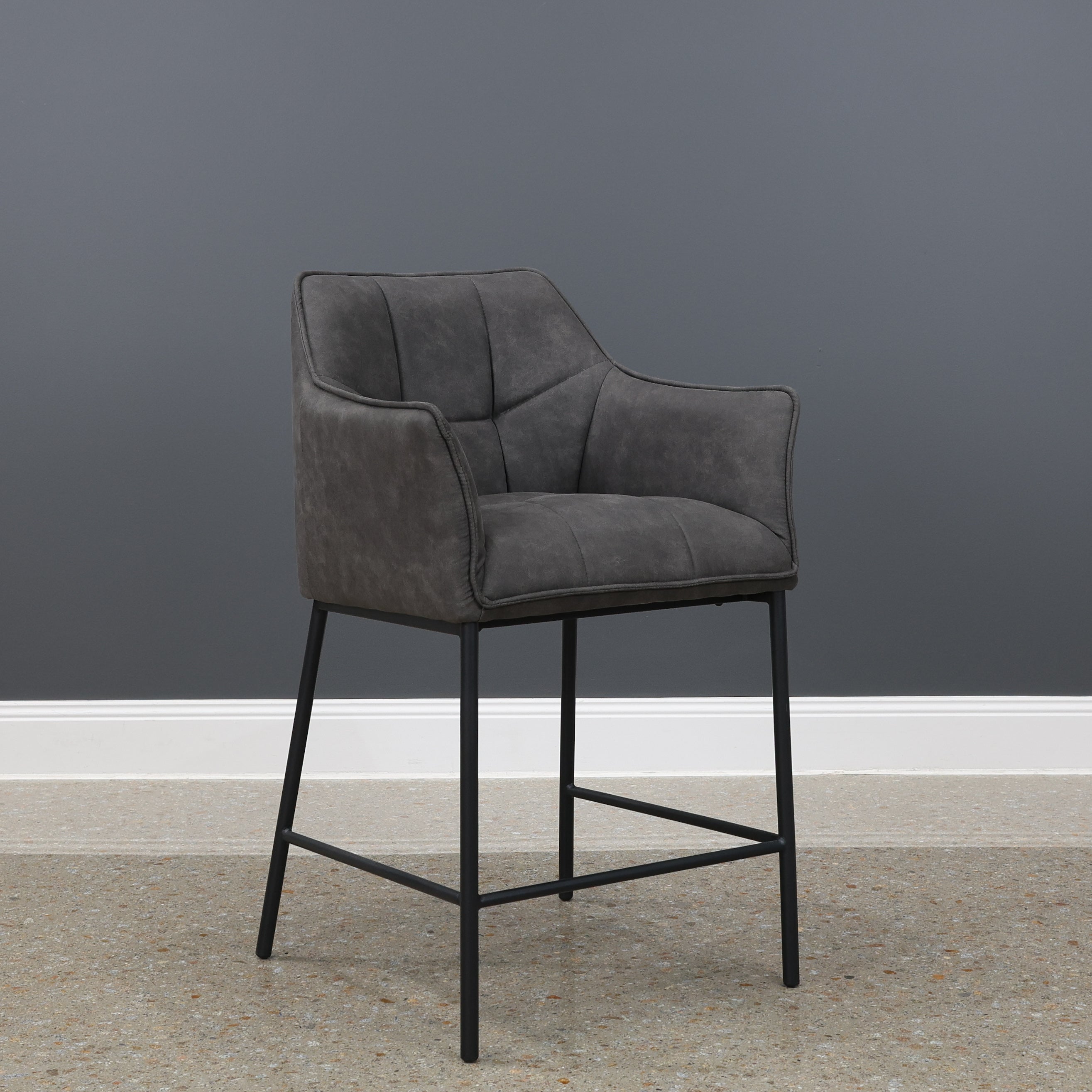 Merricks Bar Stool - Grey