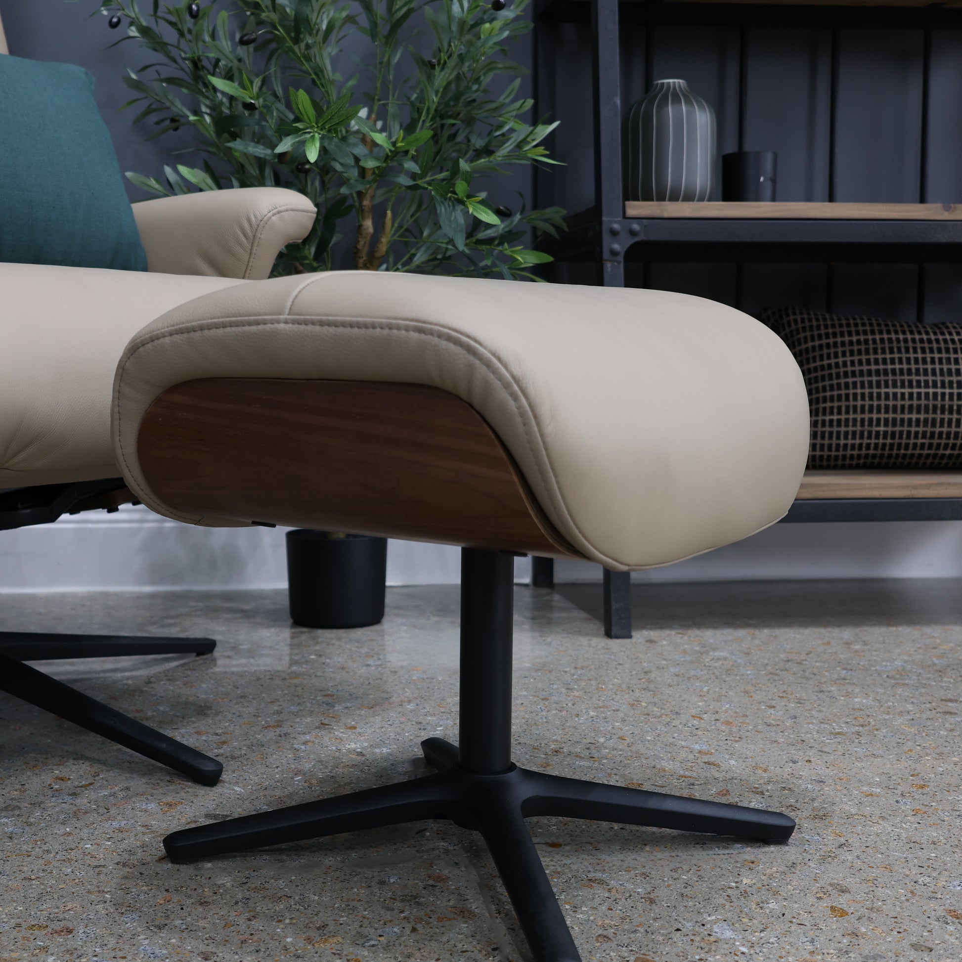 Seville Chair & Ottoman - Nomad