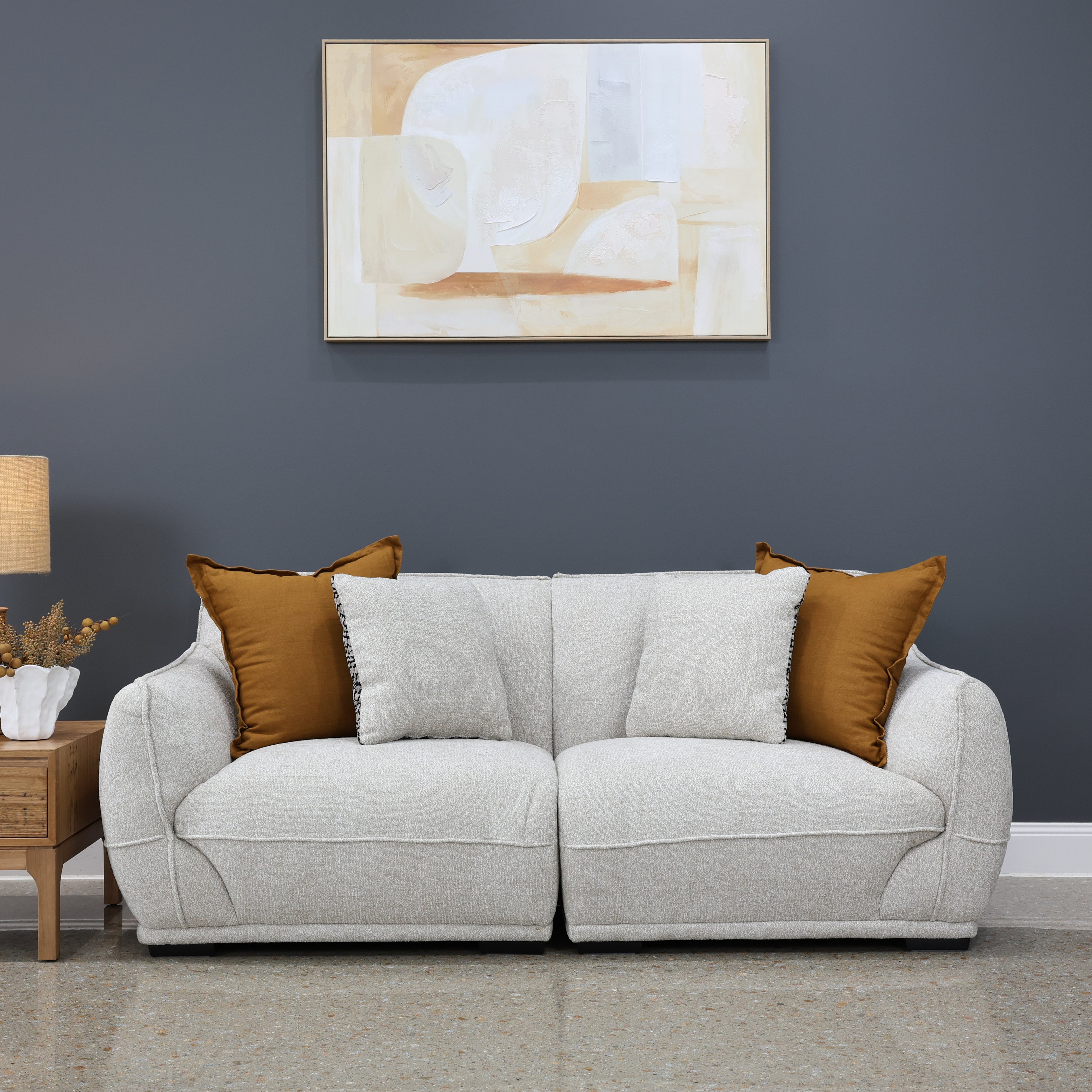 Clyde Loveseat - Natural