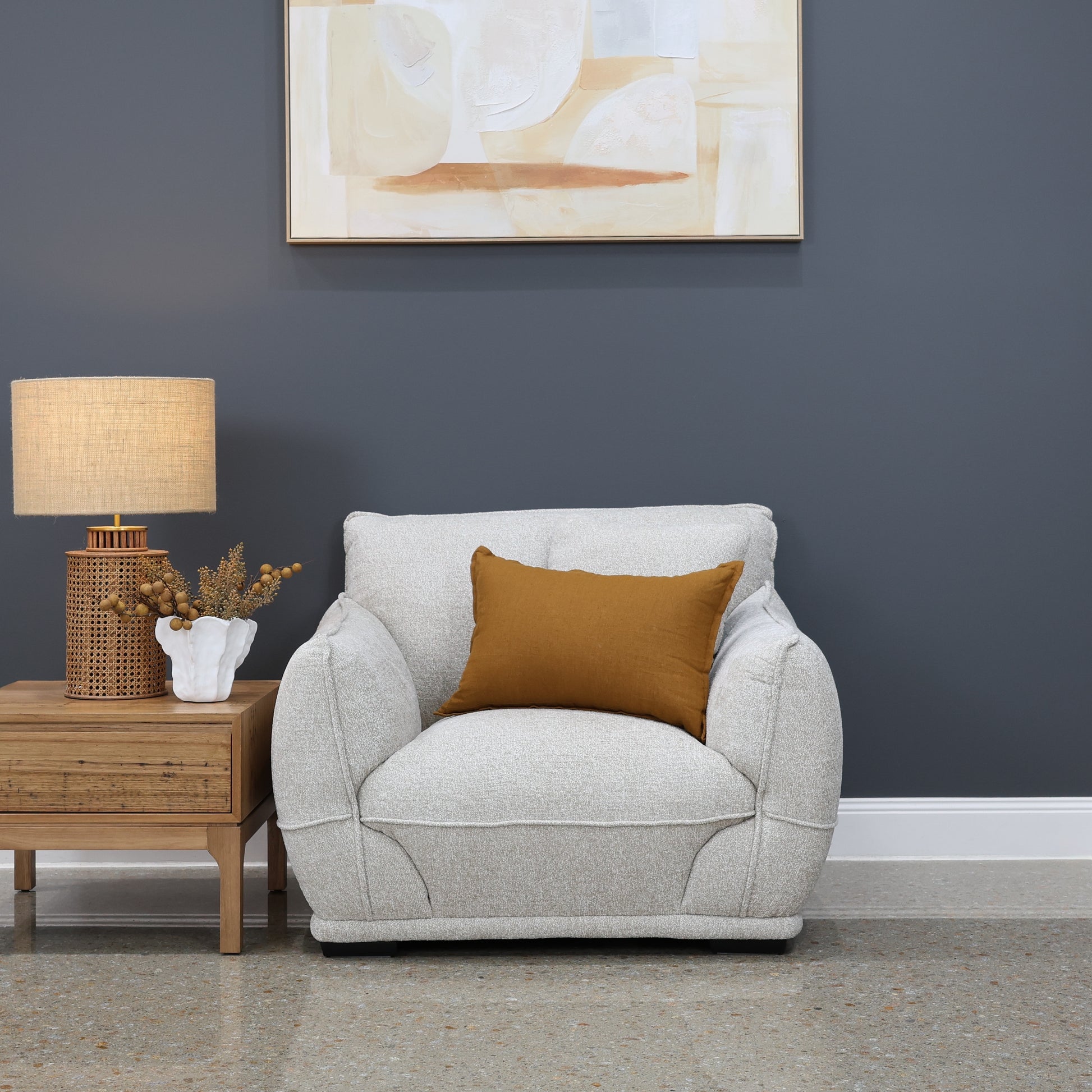 Clyde Armchair - Natural