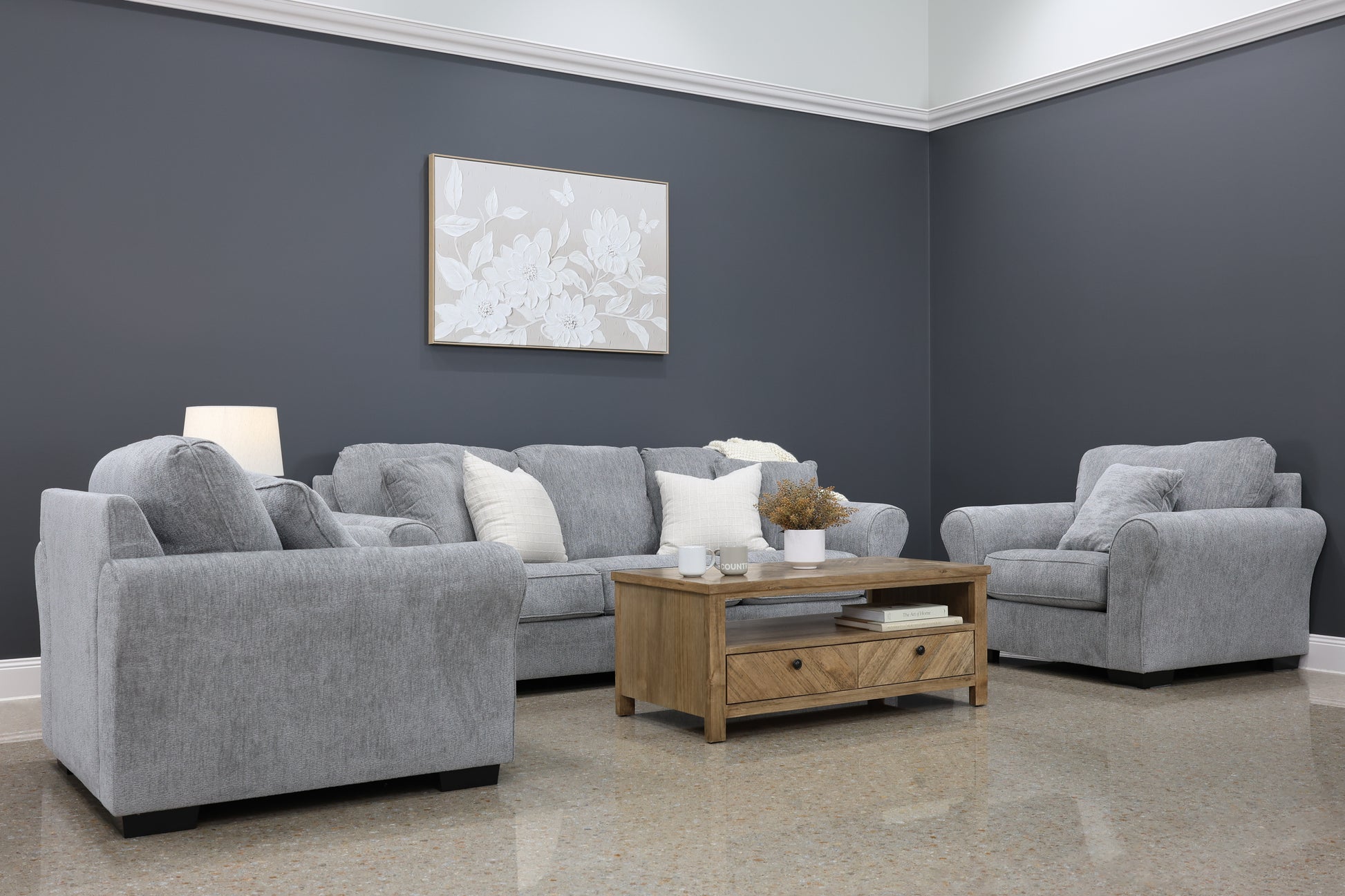 Grafton Armchair - Light Grey