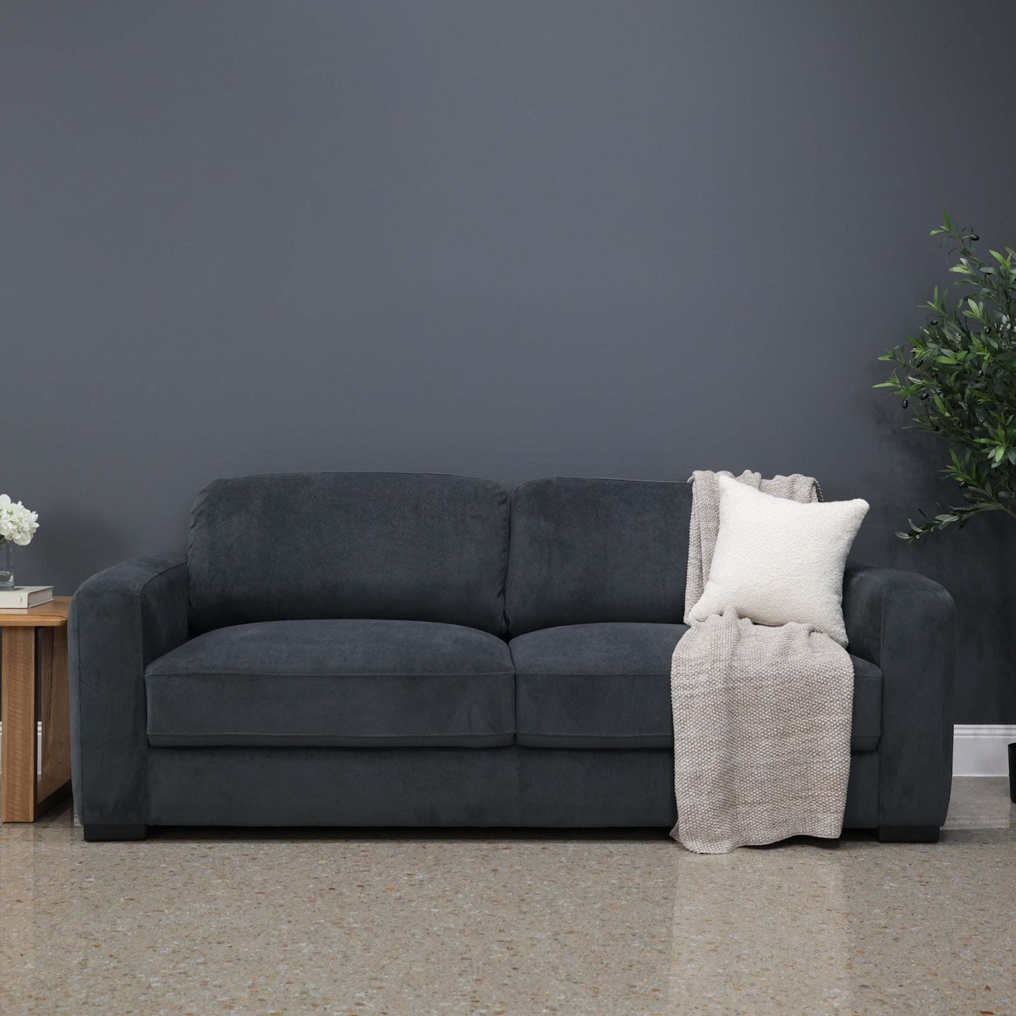 Southport 3 Seater Sofa - Dark Grey