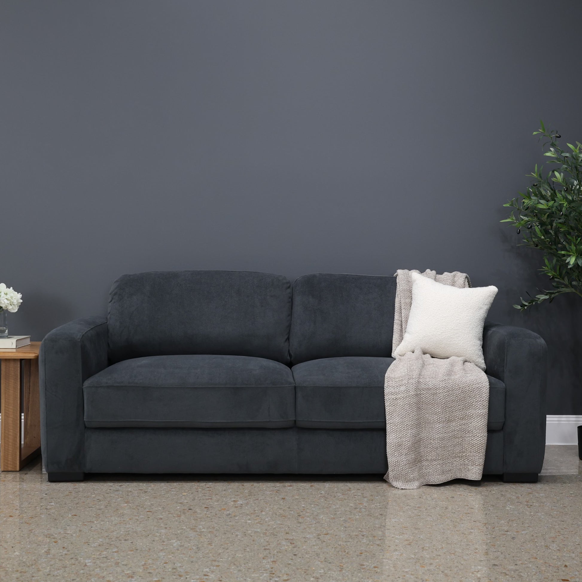 Southport 3 Seater Sofa - Dark Grey