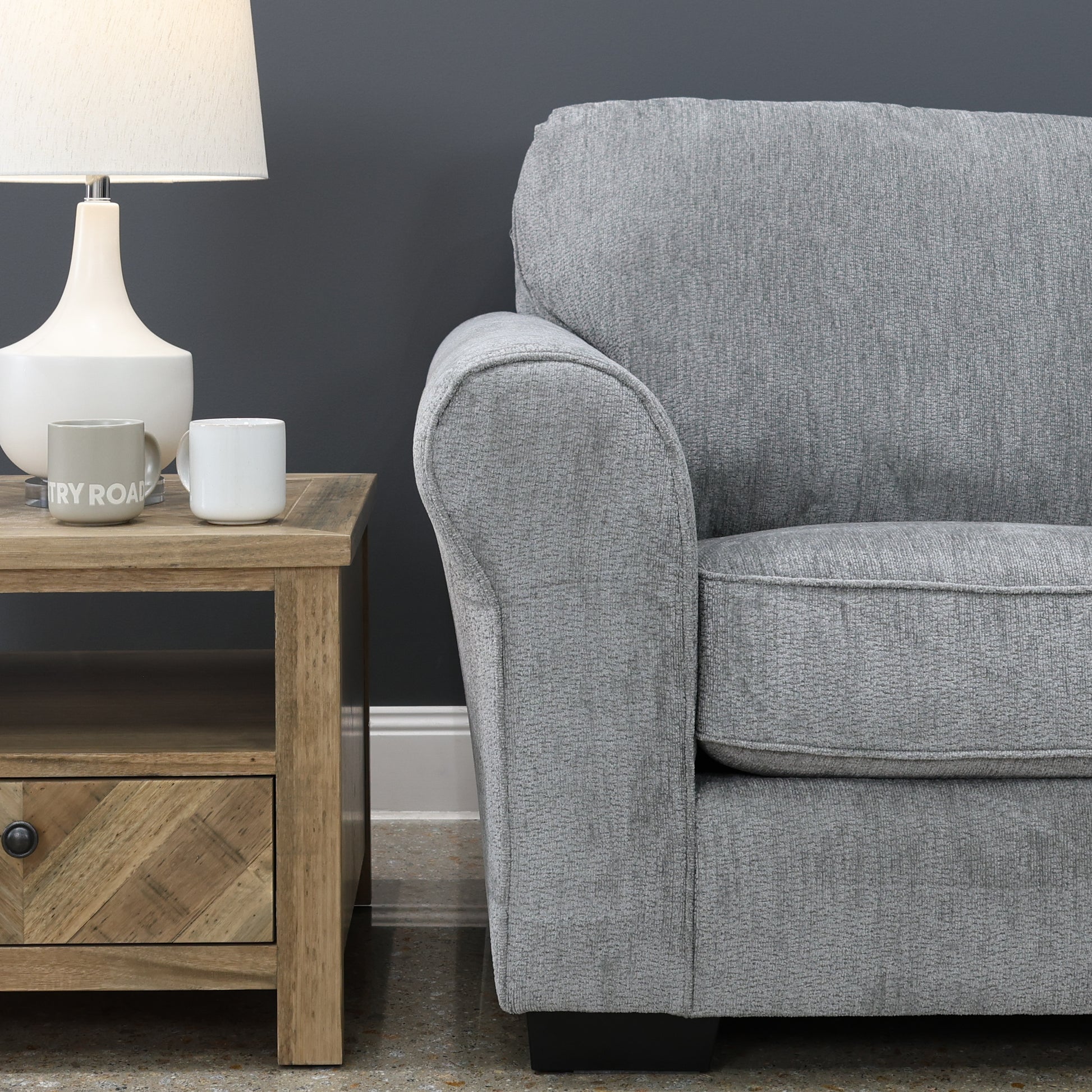 Grafton Armchair - Light Grey