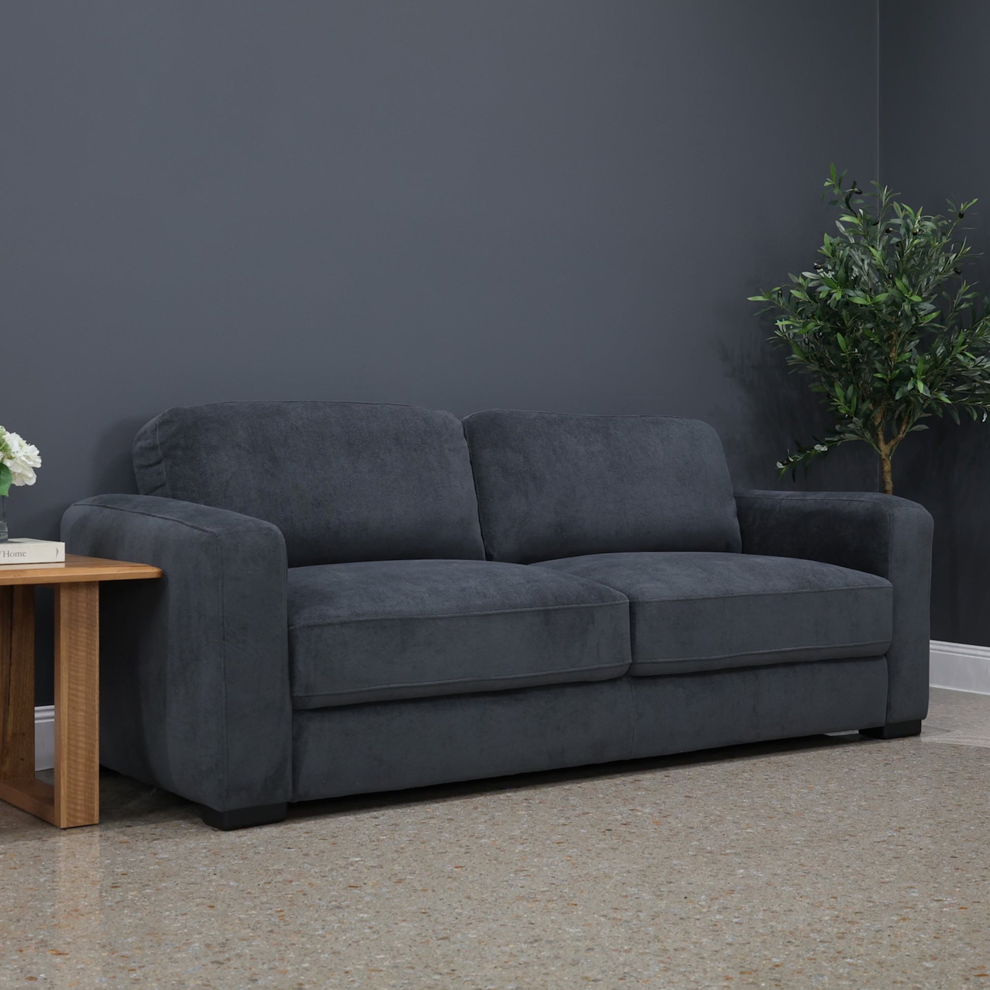 Southport 3 Seater Sofa - Dark Grey