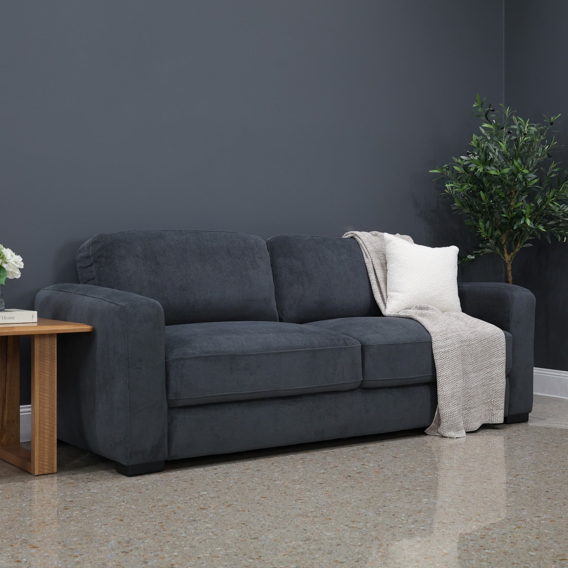 Southport 3 Seater Sofa - Dark Grey