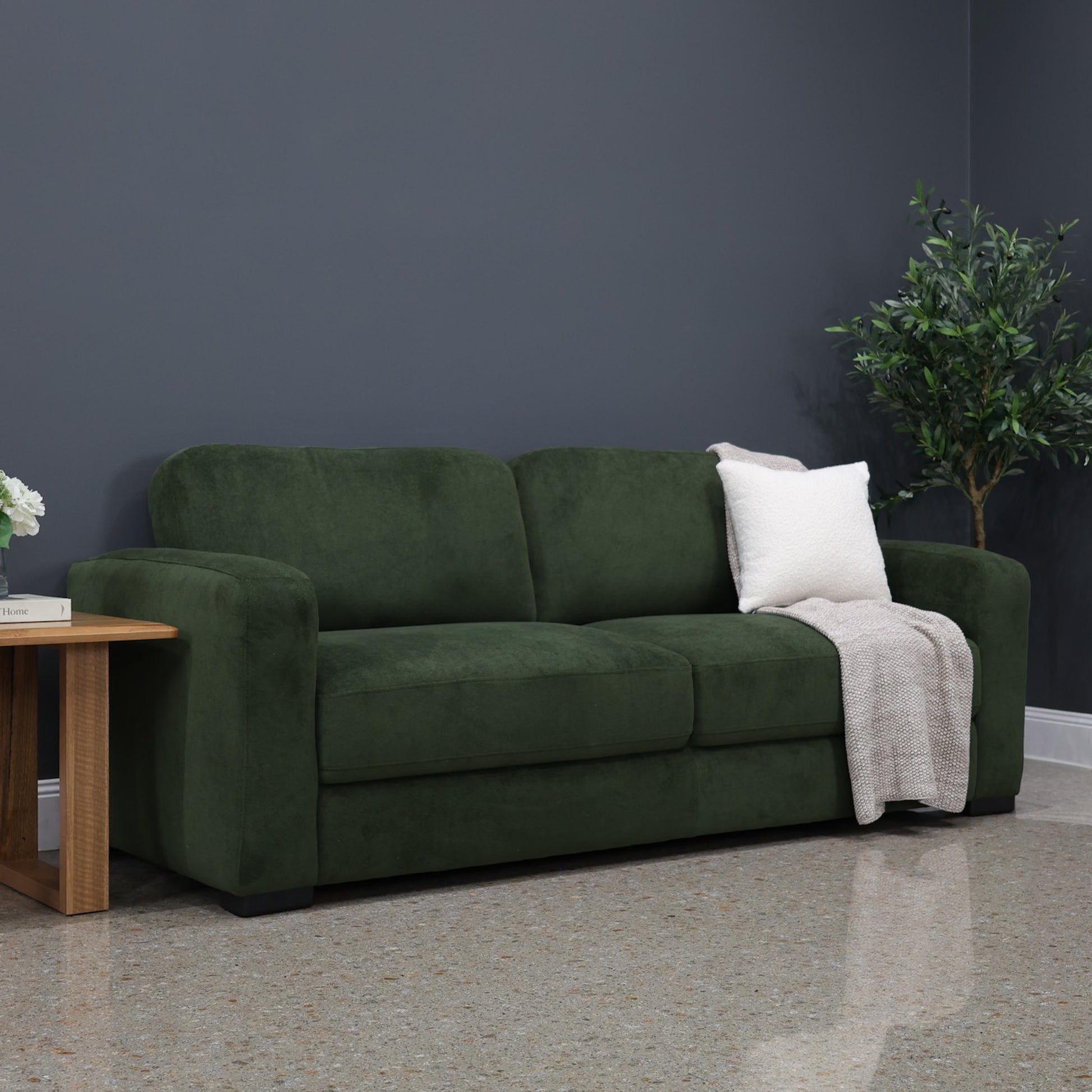 Southport 3 Seater Sofa - Forest