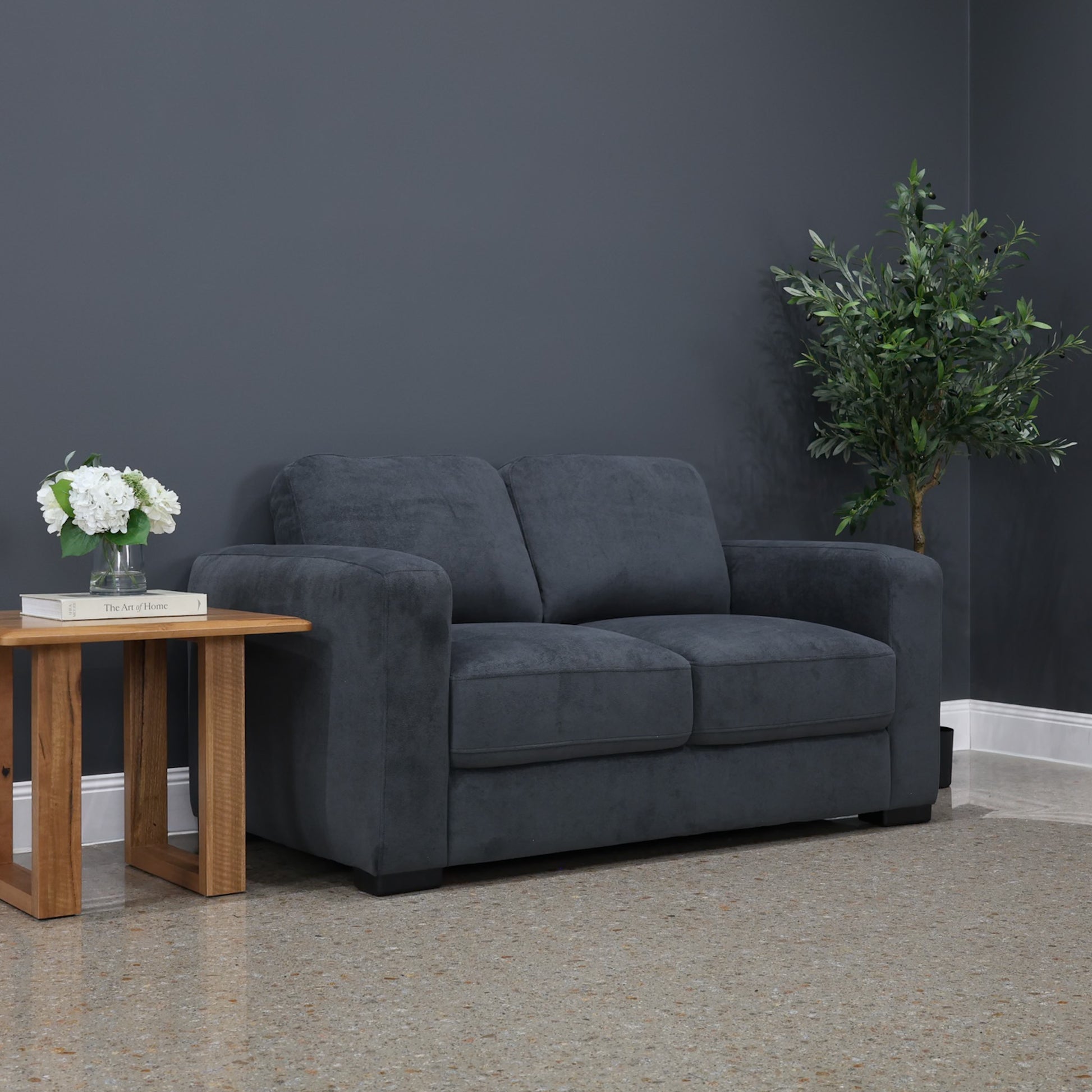 Southport 2 Seater Loveseat - Dark Grey