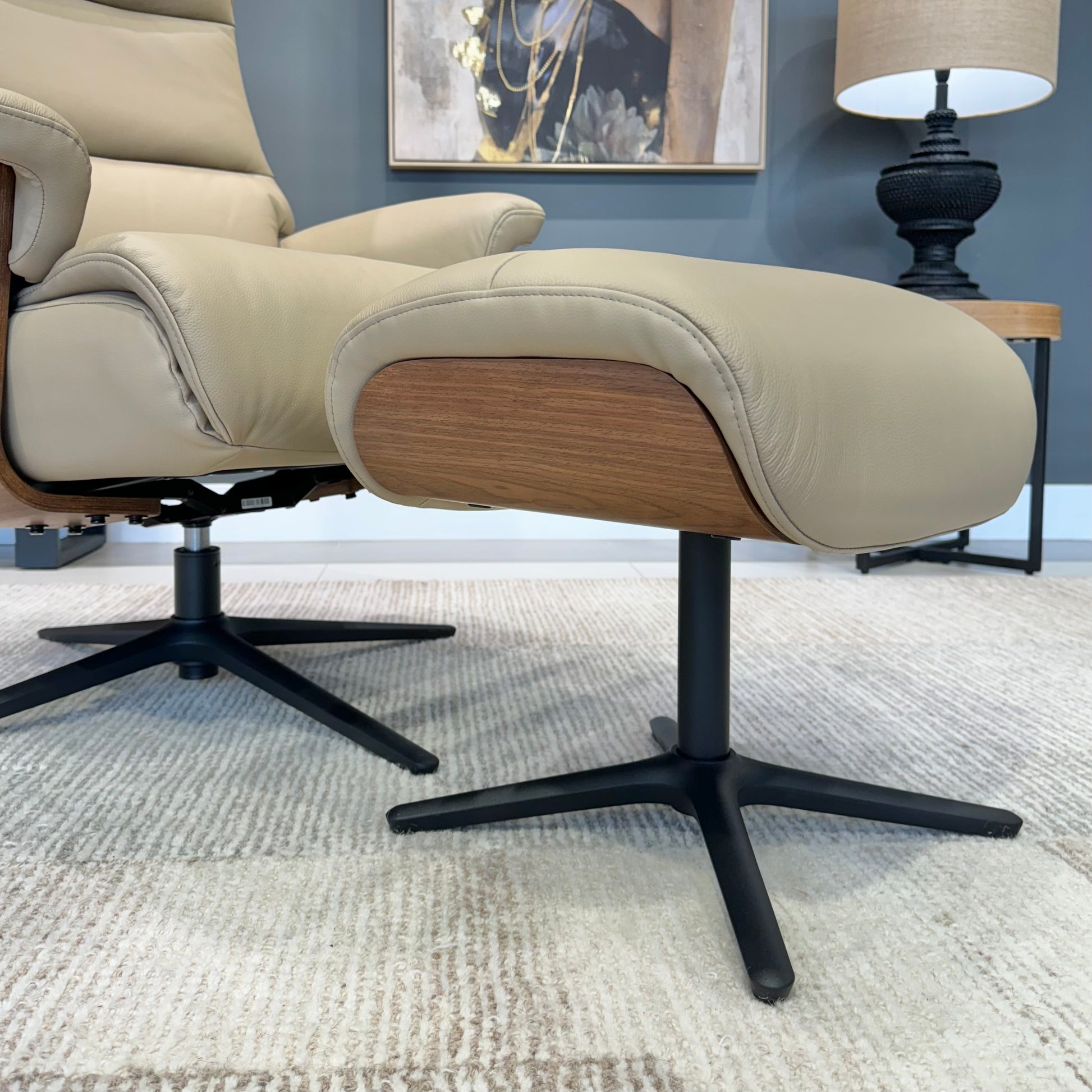 Seville Chair & Ottoman - Nomad